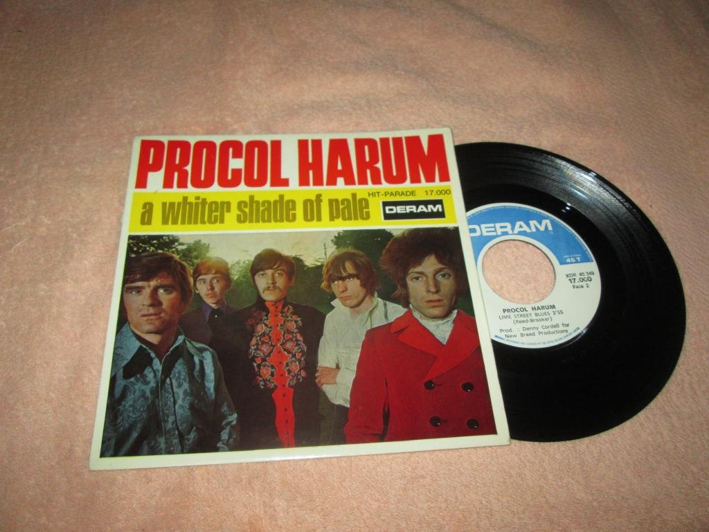Procol Harum A Whiter Shade Of Pale En Français PROCUL HARUM WHITER SHADE OF PALE (411527256) ᐈ venus1 på Tradera
