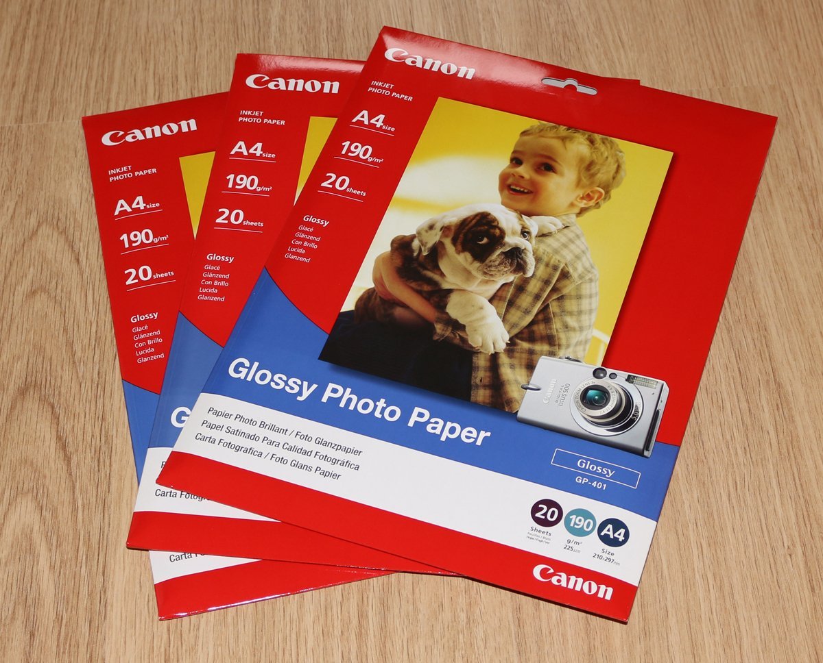 Canon Glossy GP401 Fotopapper A4 Storlek 210 .. (378726319) ᐈ Köp på