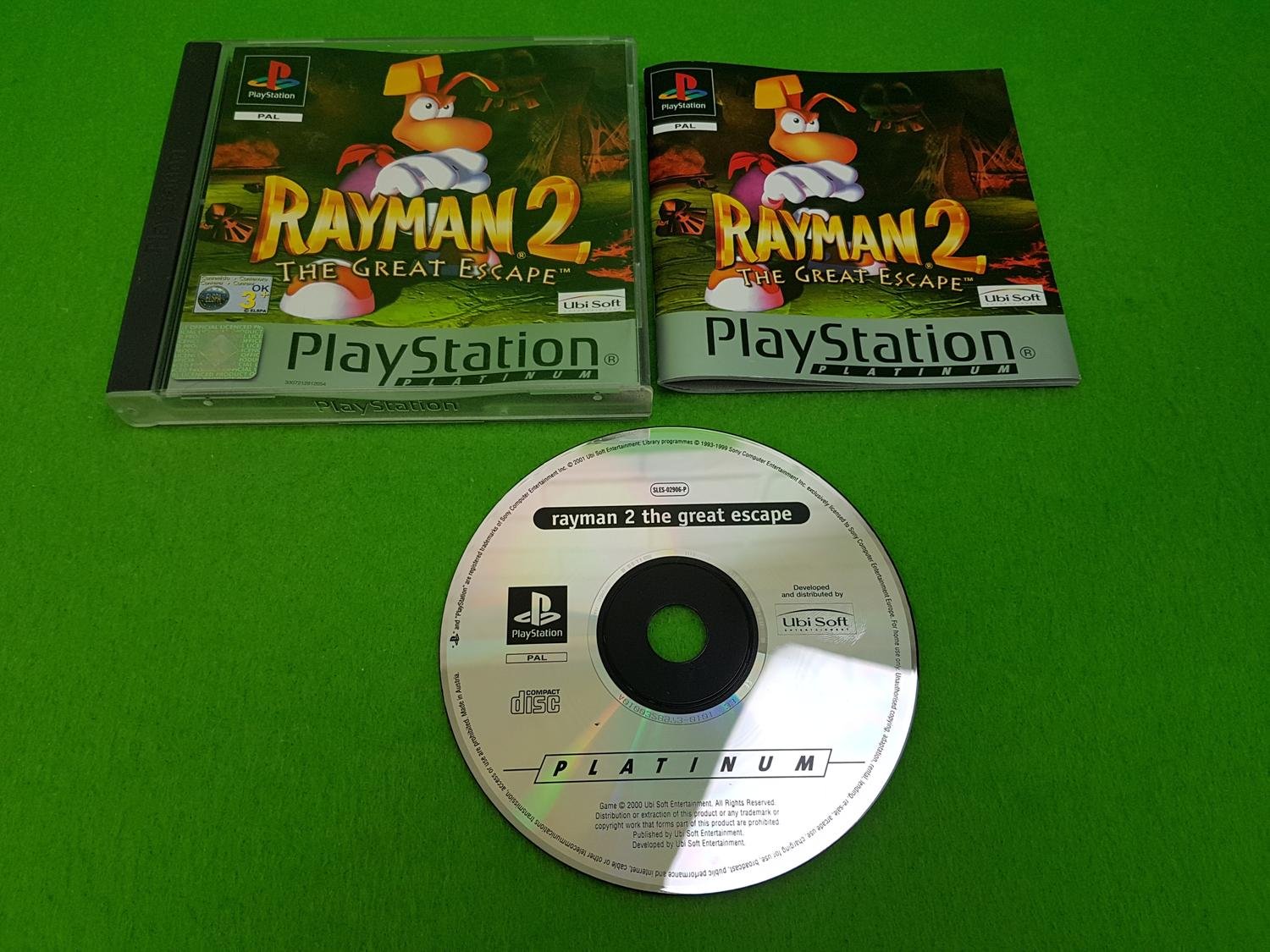 Rayman 2 KOMPLETT Playstation ps1 (403985507) ᐈ SpelHem på Tradera