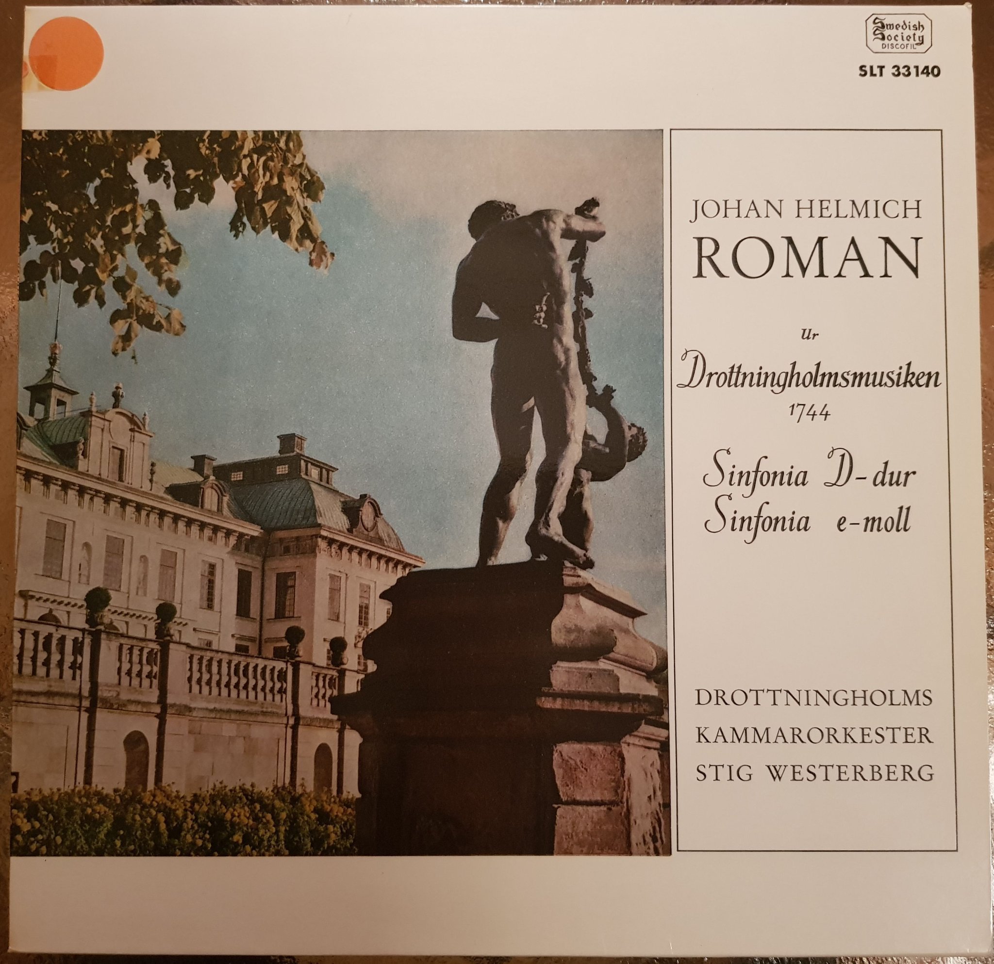 Johan Helmich Roman Drottningholmsmusiken (414047278) ᐈ Köp på Tradera