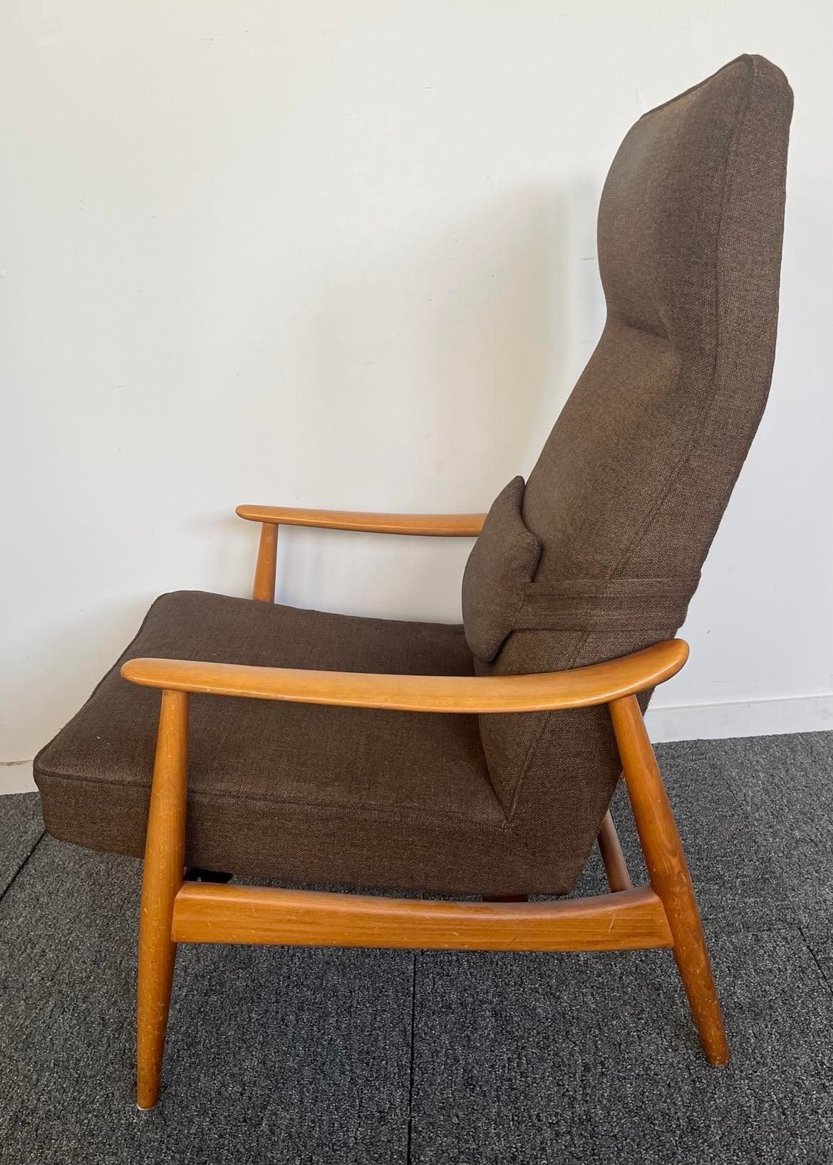 DUX, retro ställbar brun fåtölj me.. | Köp från KAVshop på Tradera