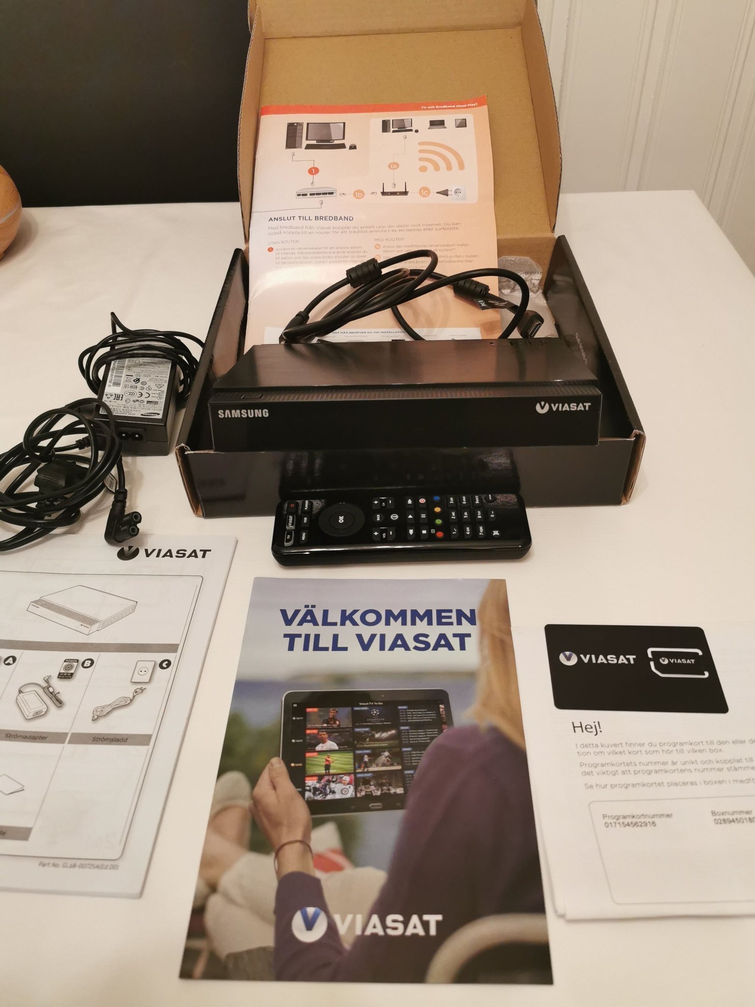 ALLENTE/VIASAT ULTRA HDBOX 4K, SAMSUNG GXVI68.. Köp på Tradera