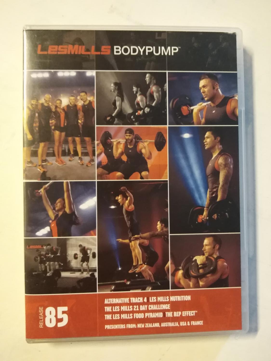 Les Mills Bodypump 85 DVD-ROM (410173663) ᐈ Vinylcomics på Tradera