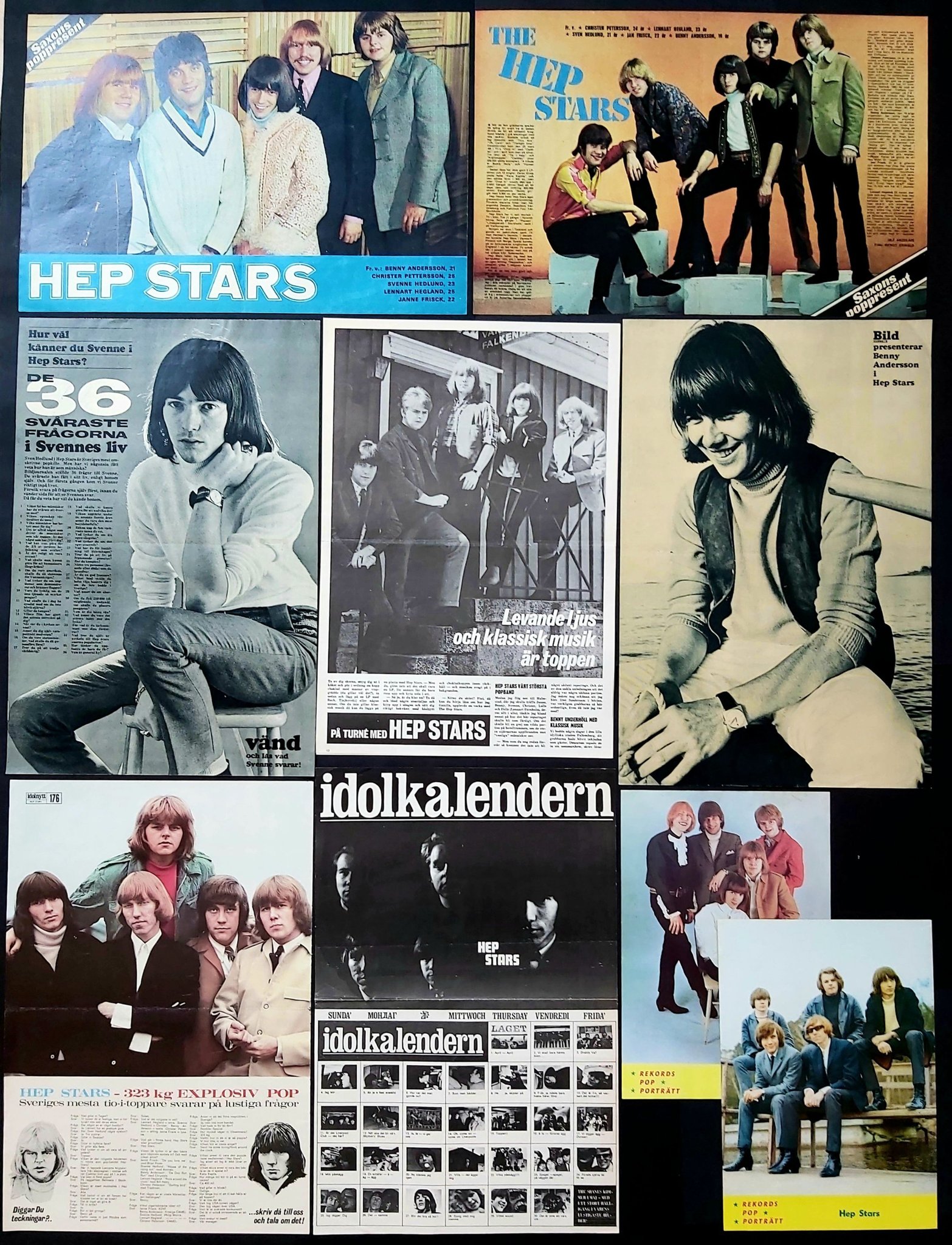Se produkter som liknar Hep Stars Samling med bilde.. på Tradera