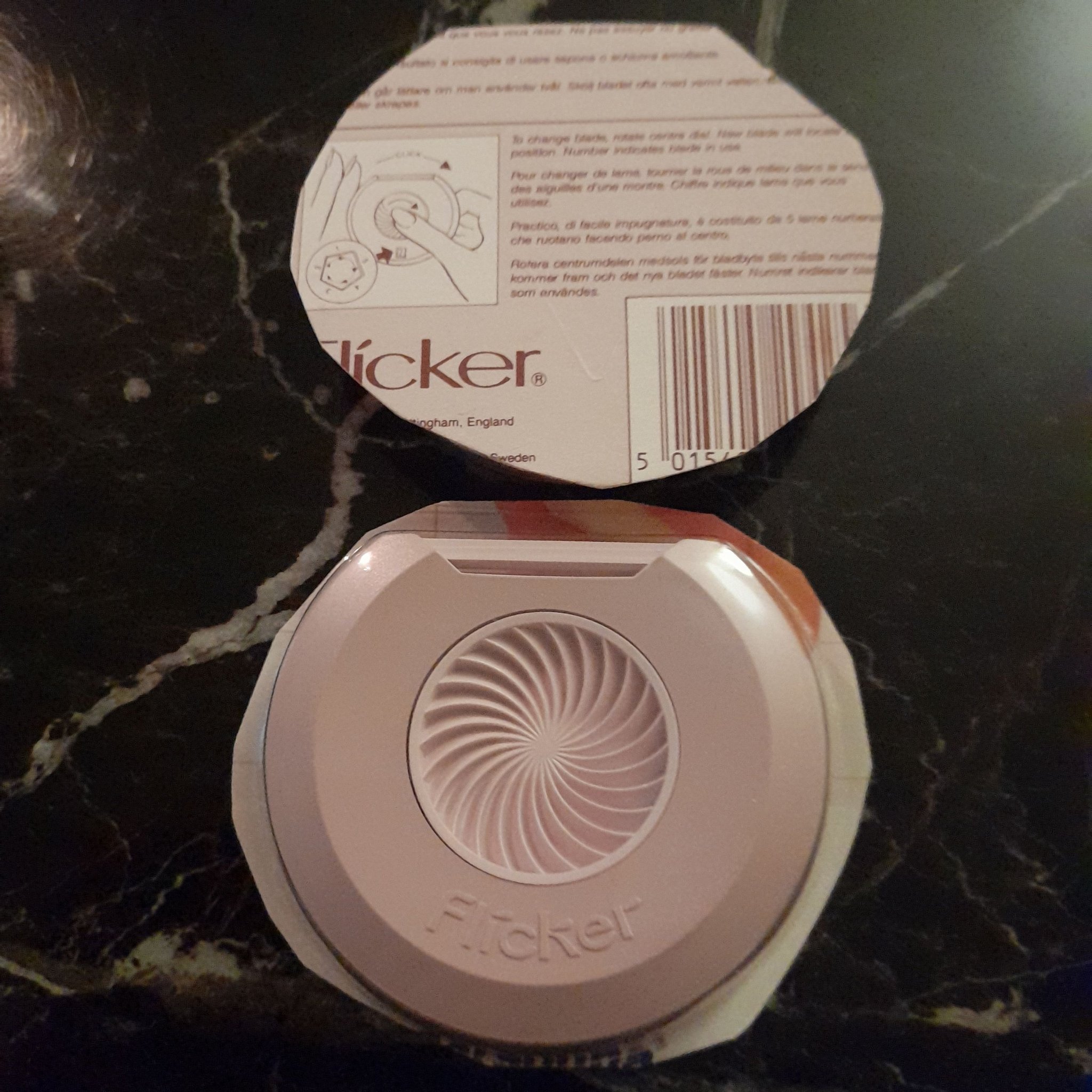 Flicker hårborttagare* 6 blad för skonsam rakning