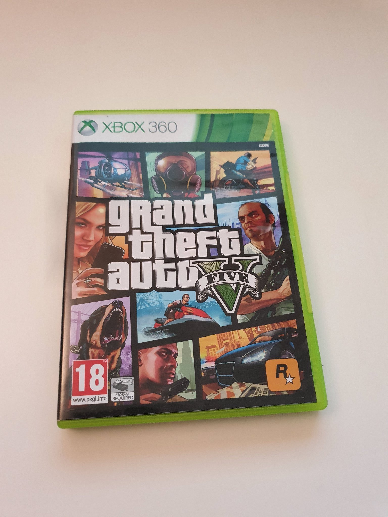 Xbox 360 Grand Theft Auto V GTA 5 (403706364) ᐈ Köp på Tradera