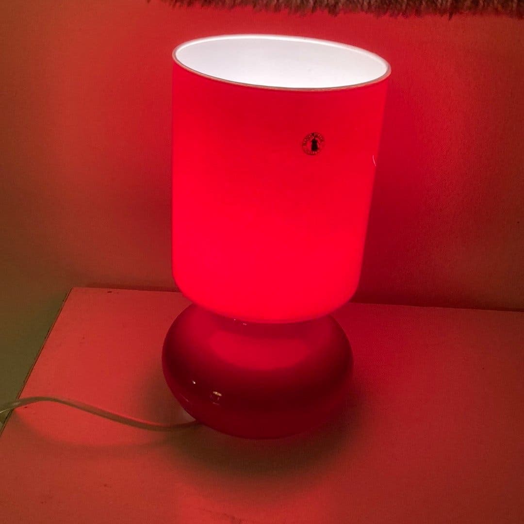 Se produkter som liknar Retro Ikea röd lampa lykta i .. på Tradera ...