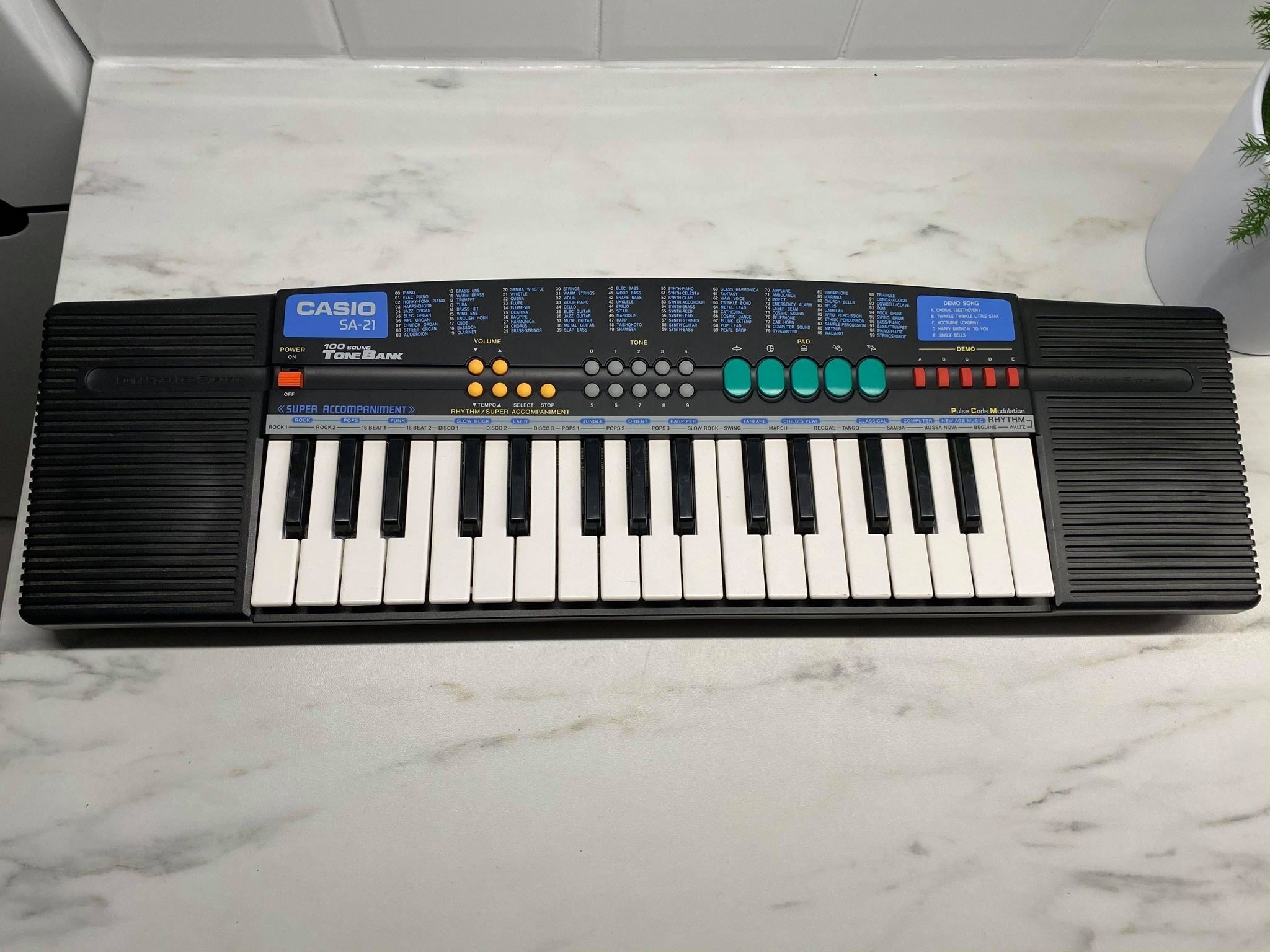Synth / Keyboard / Piano / Casio SA21 / Synthe.. (443819179) ᐈ Köp på