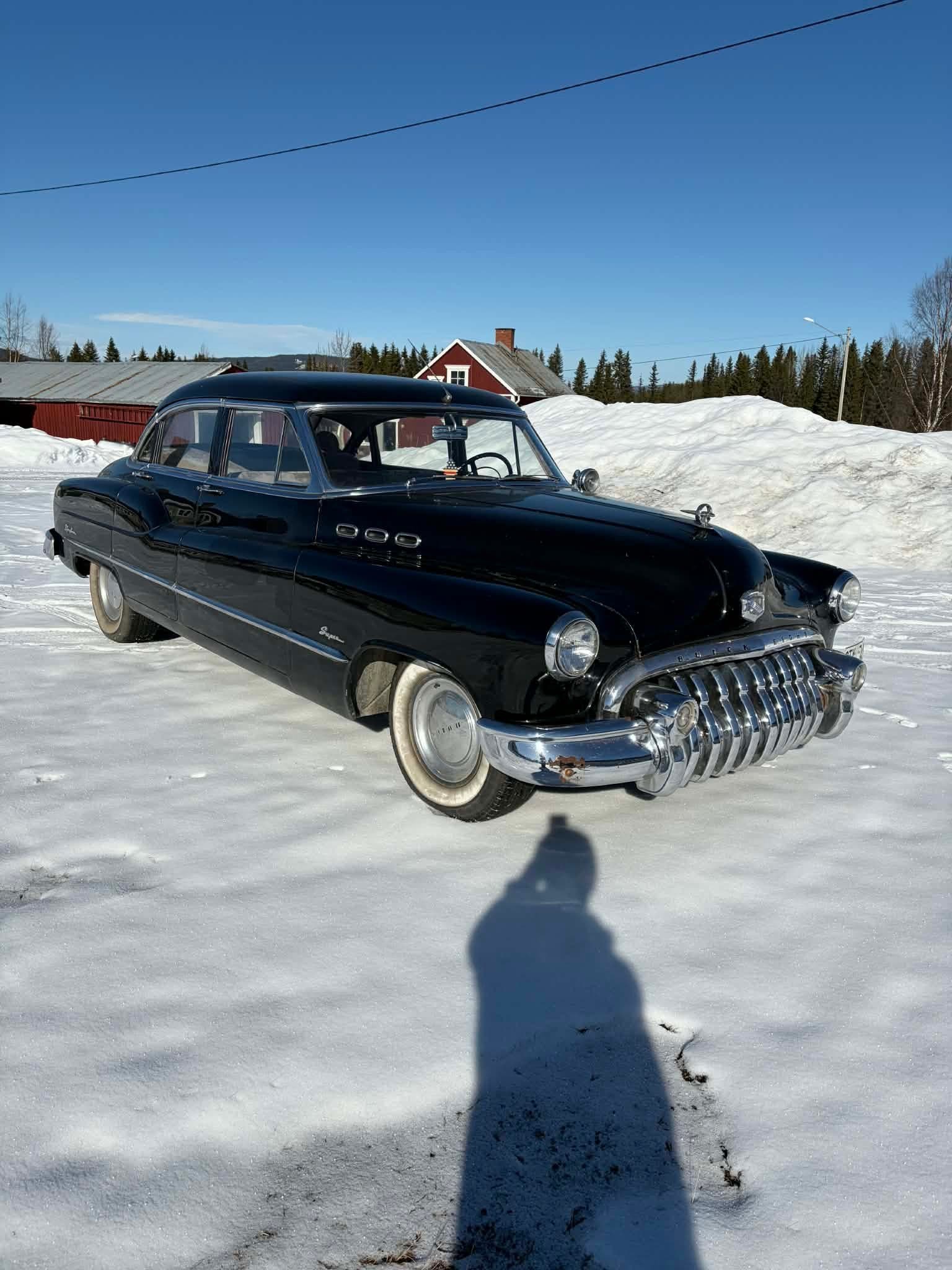 Buick Super Tourback Sedan 4.3 Automatic, 130hp, 1950