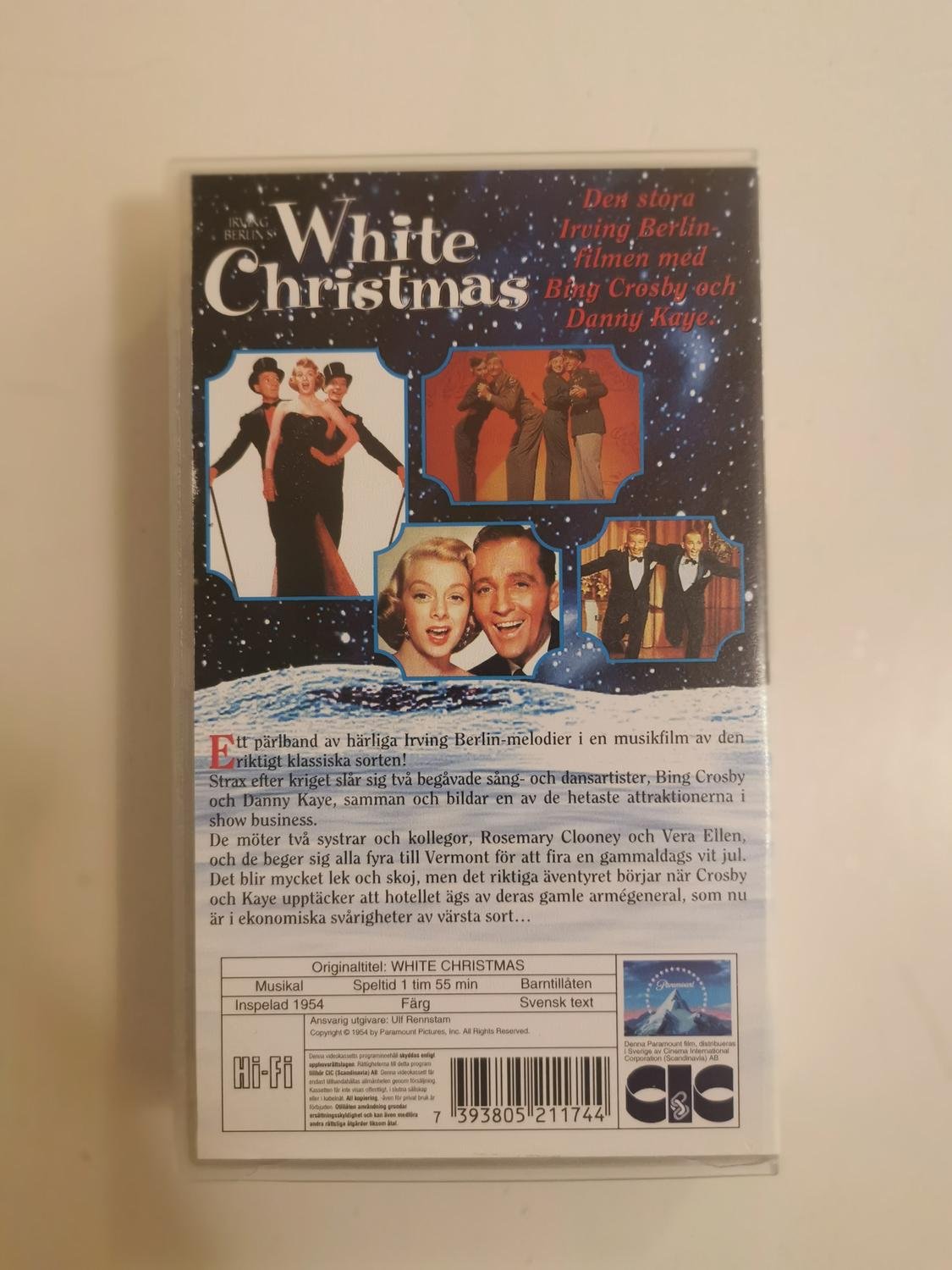 WHITE CHRISTMAS VHS SVENSK TEXT Köp från Finelle på Tradera