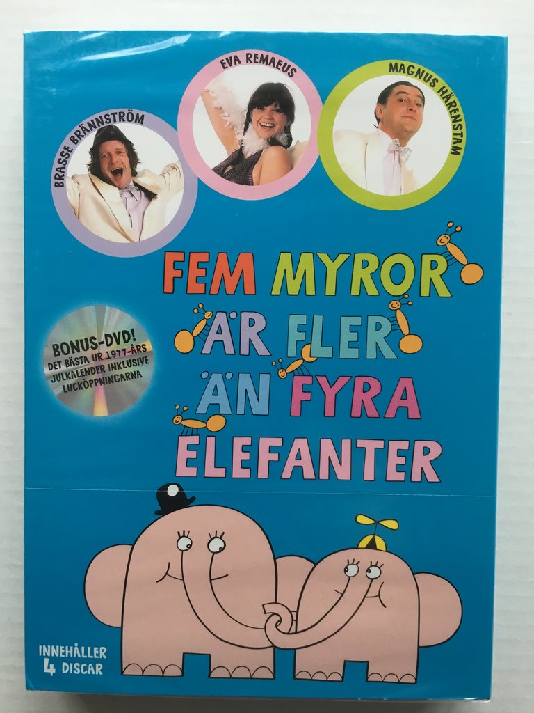 Dvd Fem Myror är Fler än Fyra Elefanter