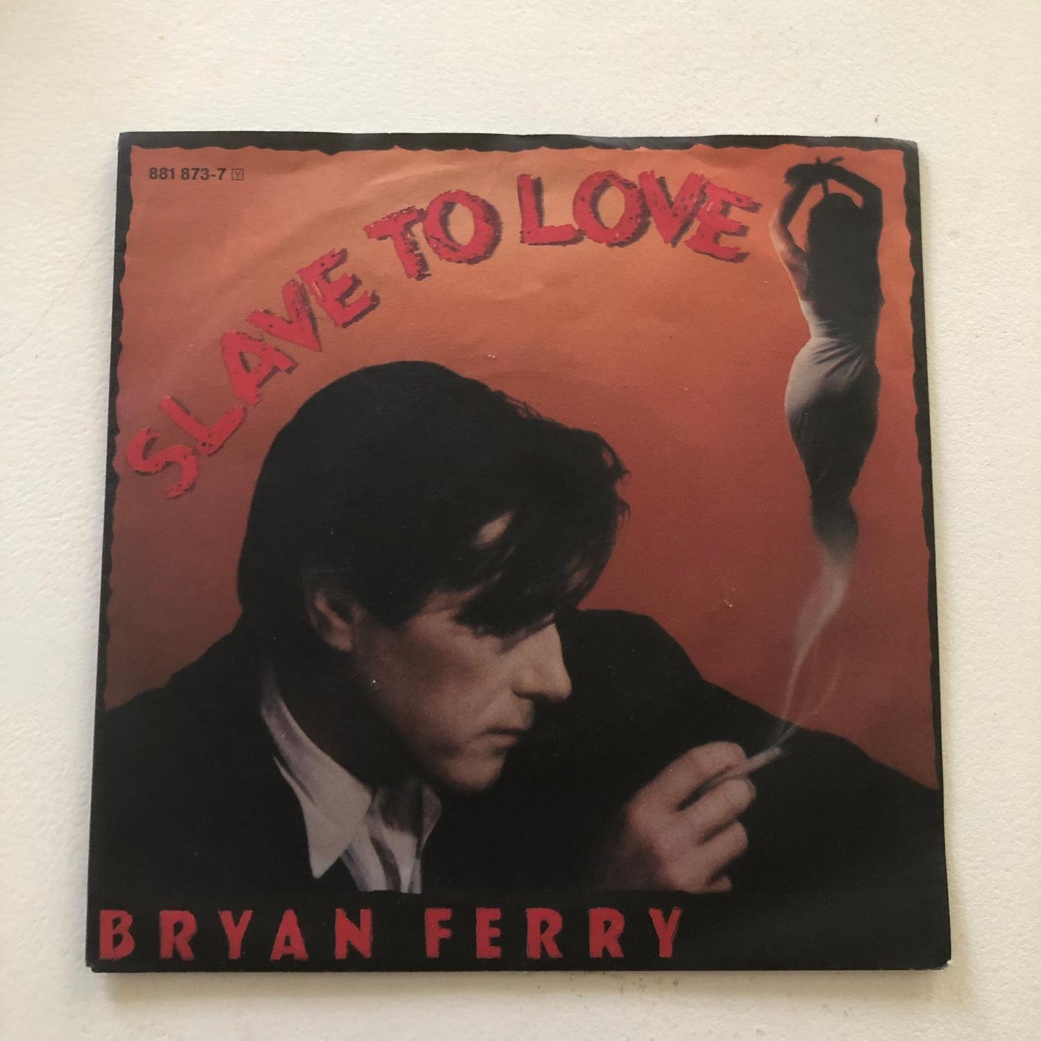 BRYAN FERRY SLAVE TO LOVE. (NEAR
