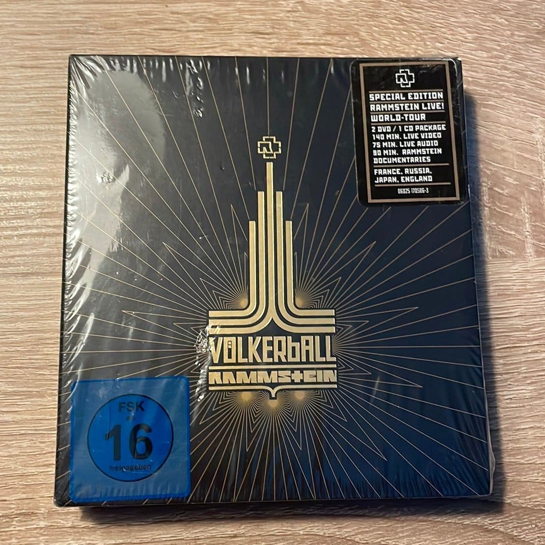 Rammstein Völkerball special edition with 2 DVDs and 1 CD