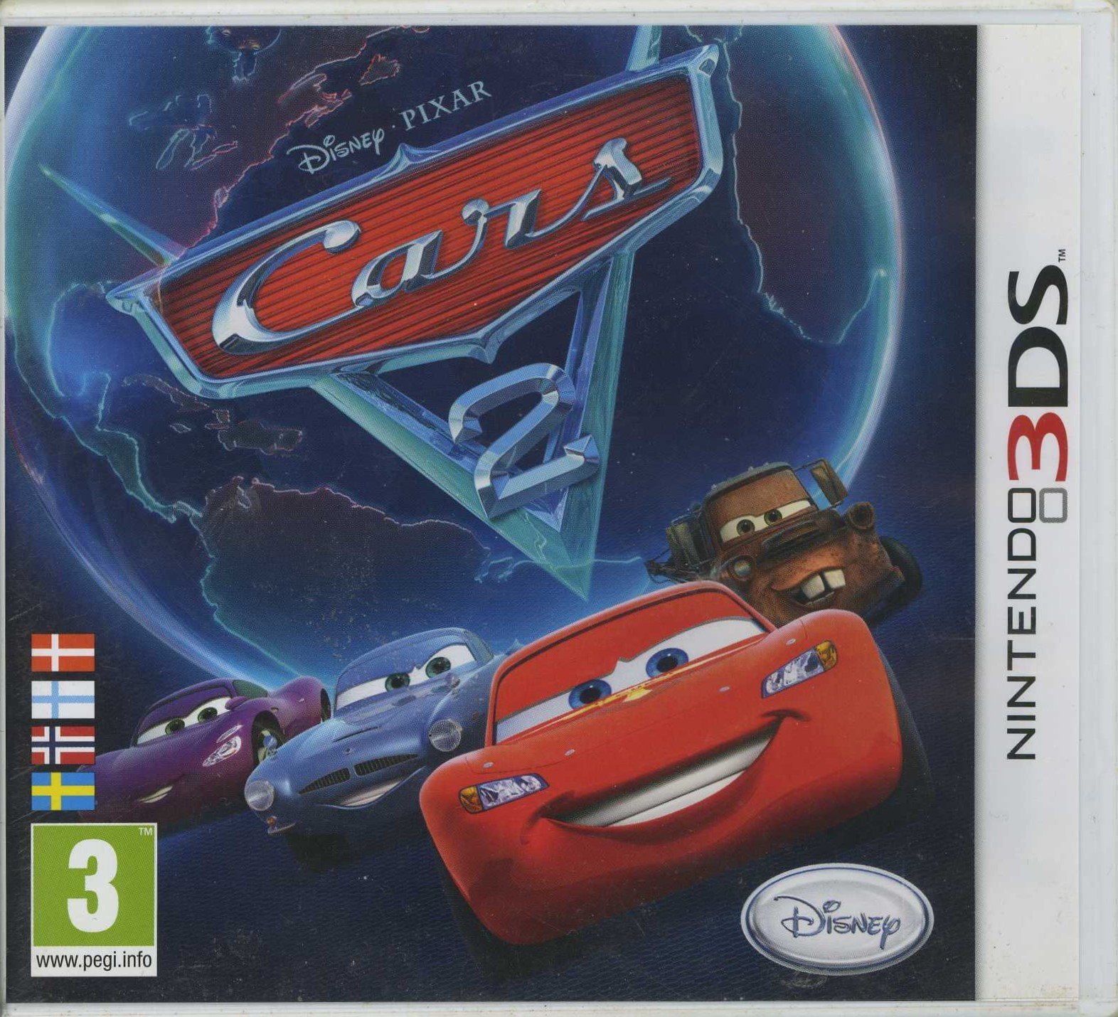 Nintendo 3ds Cars 2 391611359 ᐈ Köp På Tradera