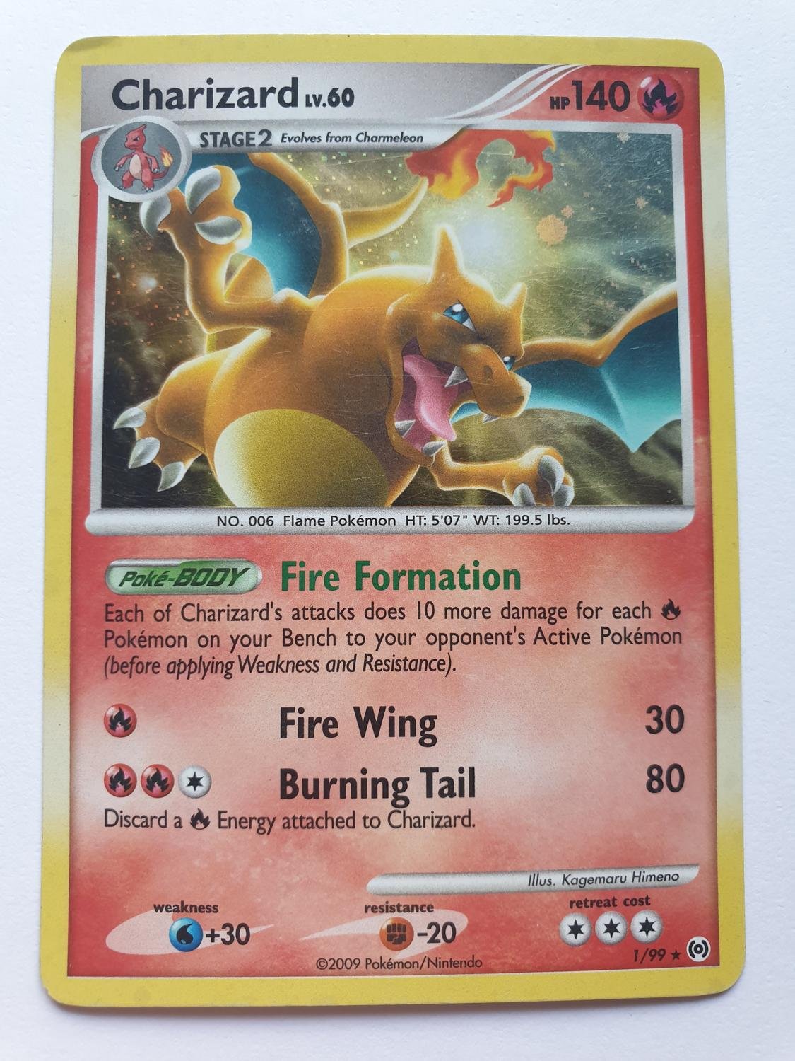 Charizard - 1/99 - Holo Rare - Platinum: Arceus (405693919) ᐈ Köp på