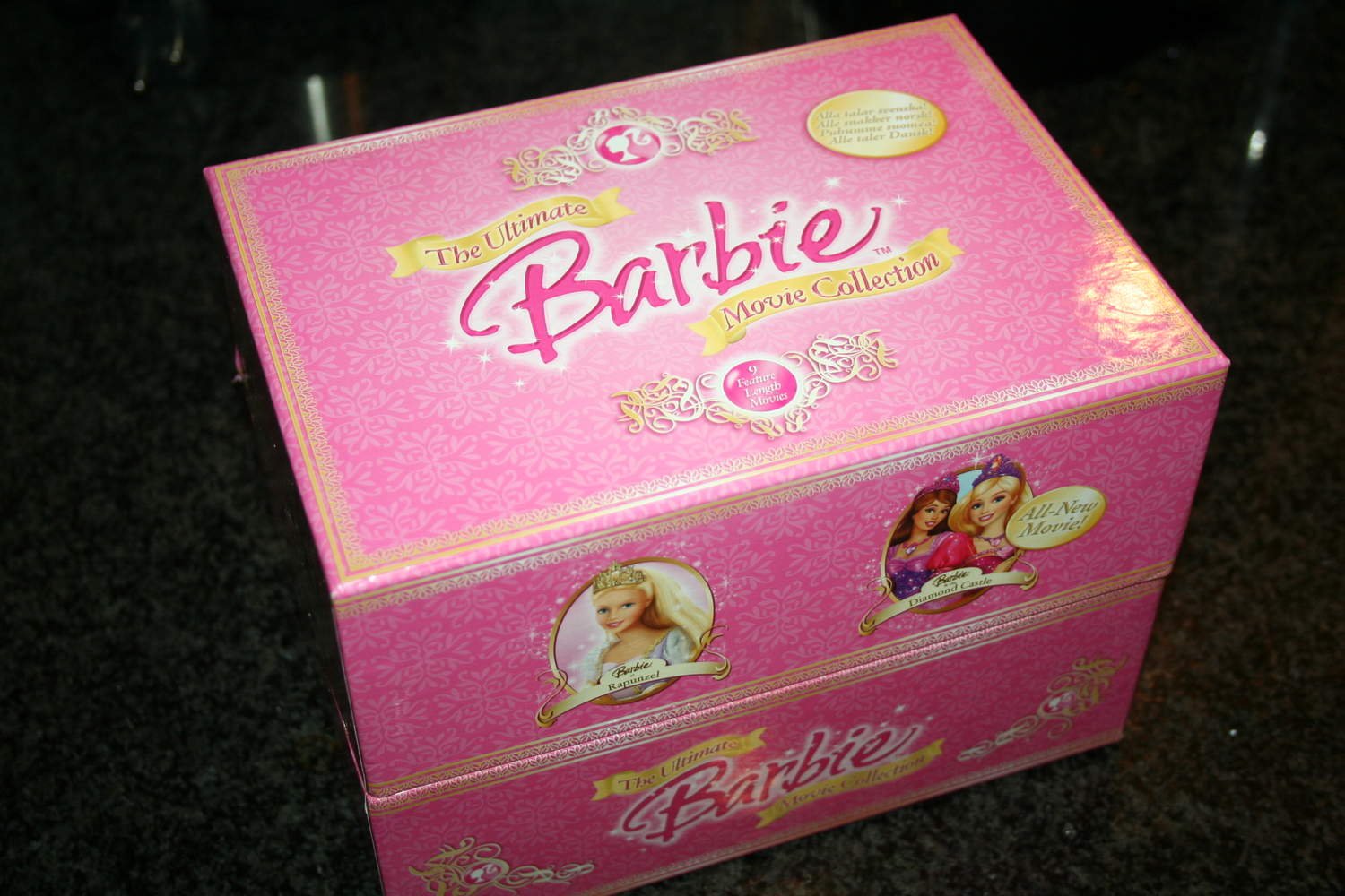 Amazing Barbie Classic Movie Collection Box in the world Learn more
here!