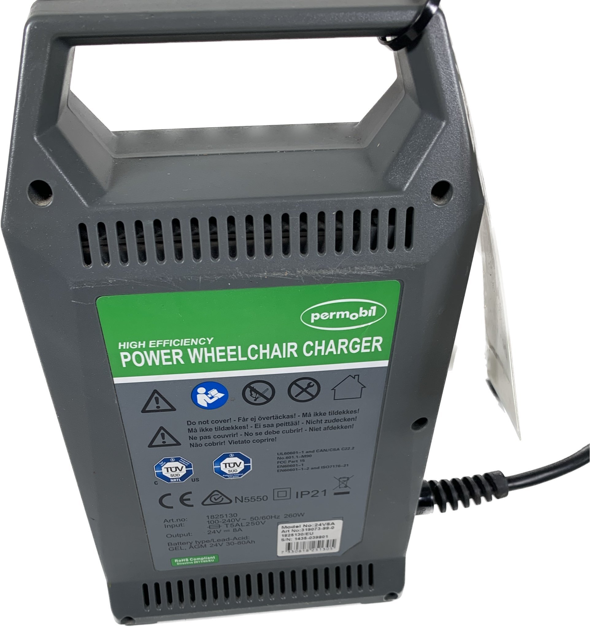 Se produkter som liknar Permobil Power Wheelchair lad.. på Tradera