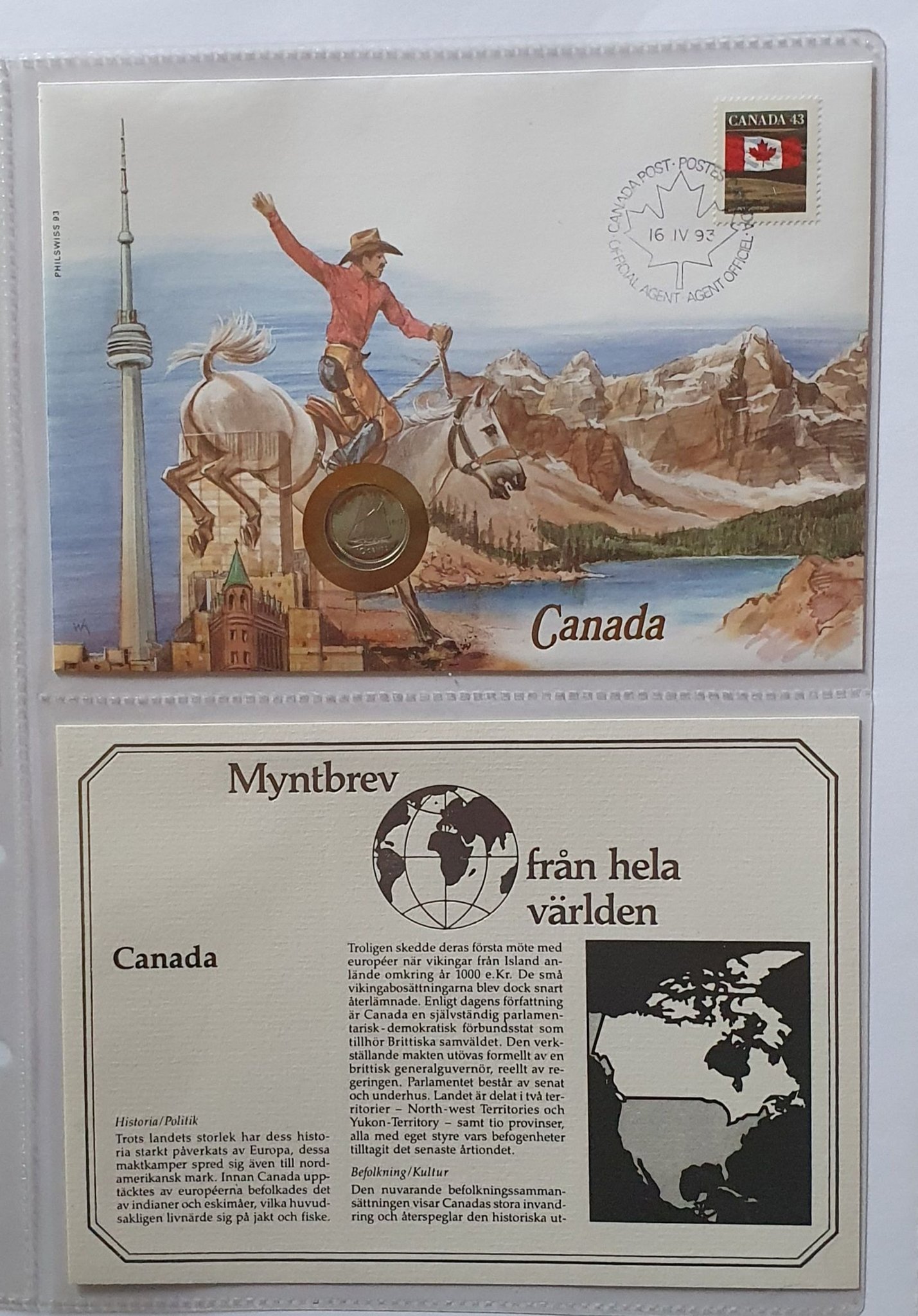 MYNT BREV CANADA (407268501) ᐈ Köp på Tradera