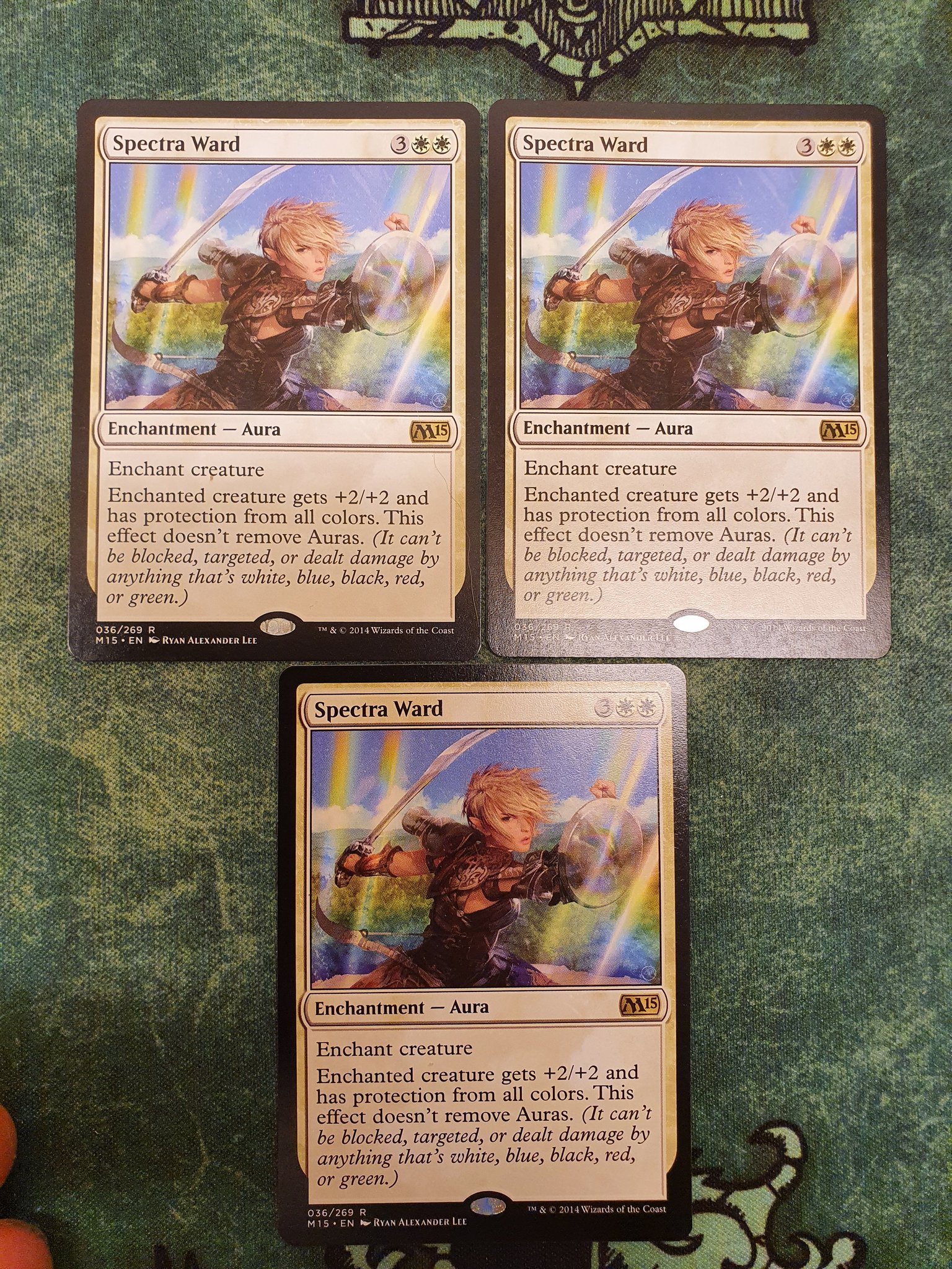 MTG, 3 x Spectra Ward , Magic the gathering Köp på Tradera (523972736)