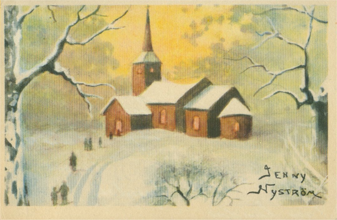 MYCKET VACKERT JULKORT FRIDFULL JUL (FINLAND) (407957758) ᐈ Köp på