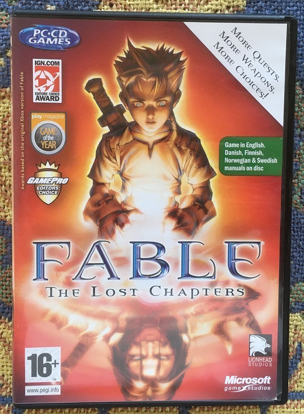 Fable The Lost Chapters (PC BEG!) (408530266) ᐈ Köp på Tradera