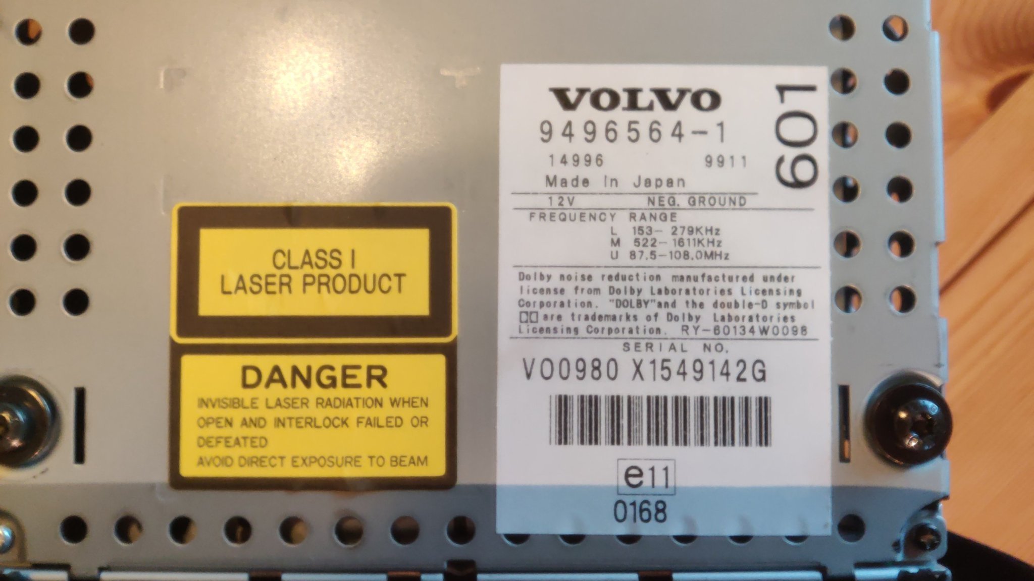 Volvo hu 601