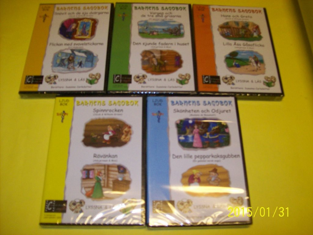 5 ST BARNENS BARNENS BARNENS SAGOBOK NR 3,4,6,7 & 8 - NYA INPLASTADE (Ljudbok) e0efb9 5 ST BARNENS BARNENS BARNENS SAGOBOK NR 3,4,6,7 & 8 - NYA INPLASTADE (Ljudbok) e0efb9