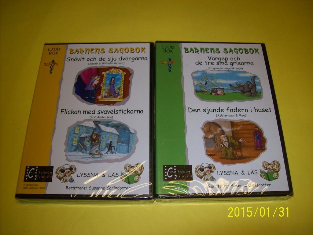 5 ST BARNENS BARNENS BARNENS SAGOBOK NR 3,4,6,7 & 8 - NYA INPLASTADE (Ljudbok) e0efb9 5 ST BARNENS BARNENS BARNENS SAGOBOK NR 3,4,6,7 & 8 - NYA INPLASTADE (Ljudbok) e0efb9