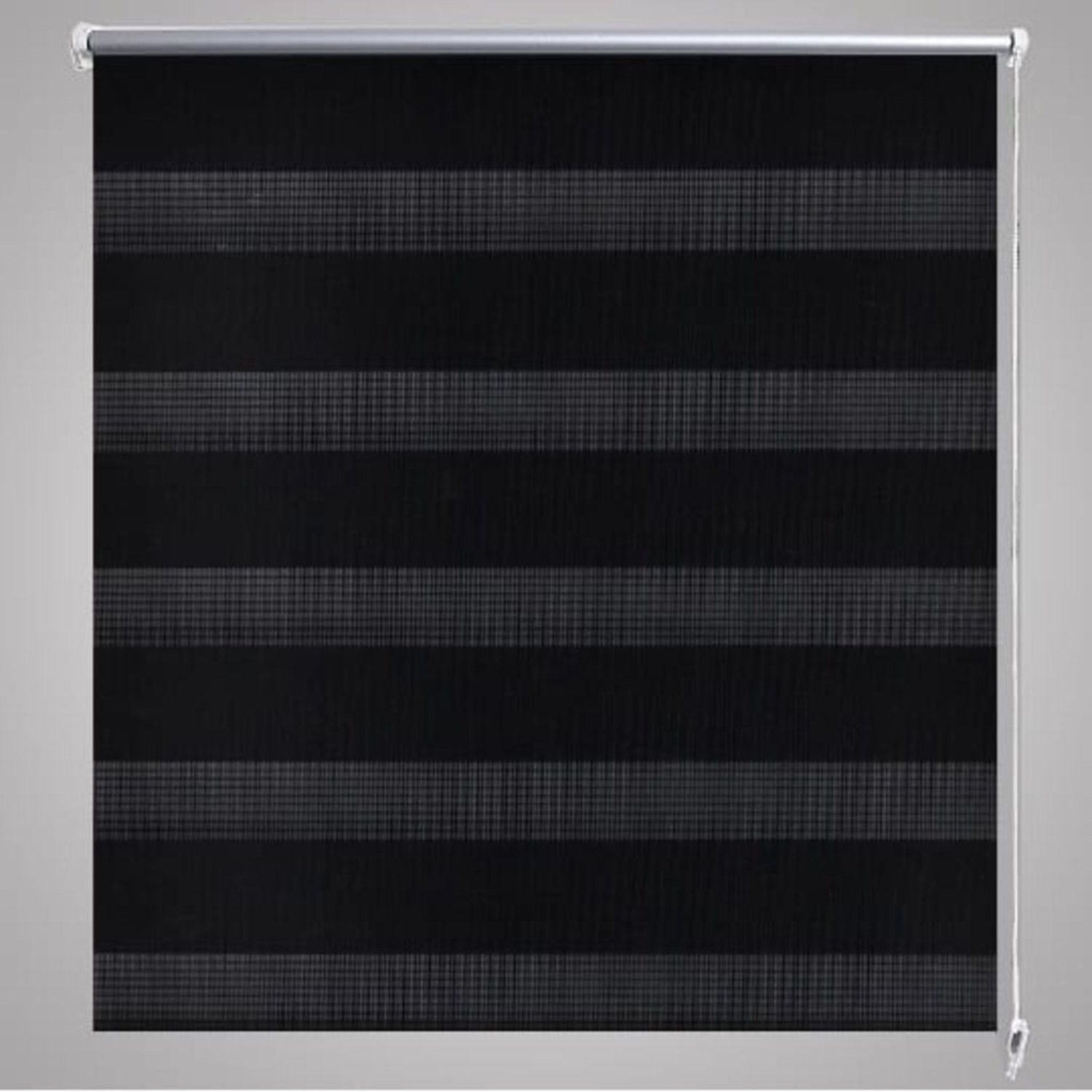 Rullgardin randig randig randig svart 60 x 100 cm transparent e68c4a Rullgardin randig randig randig svart 60 x 100 cm transparent e68c4a