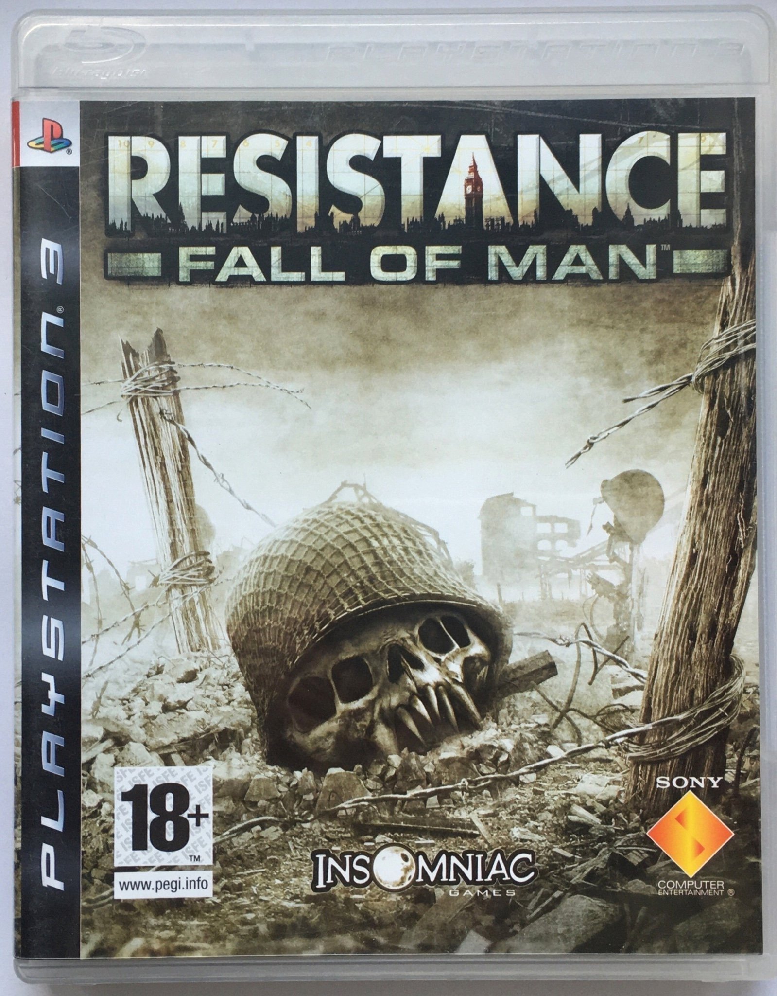 ps3-resistance-fall-of-man-playstation-3-406657899-k-p-p-tradera