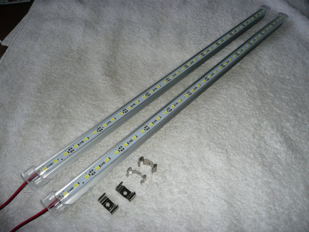 LED-belysning Ljusskena LED-list LED-profil 50 cm, 12V, 7 W på