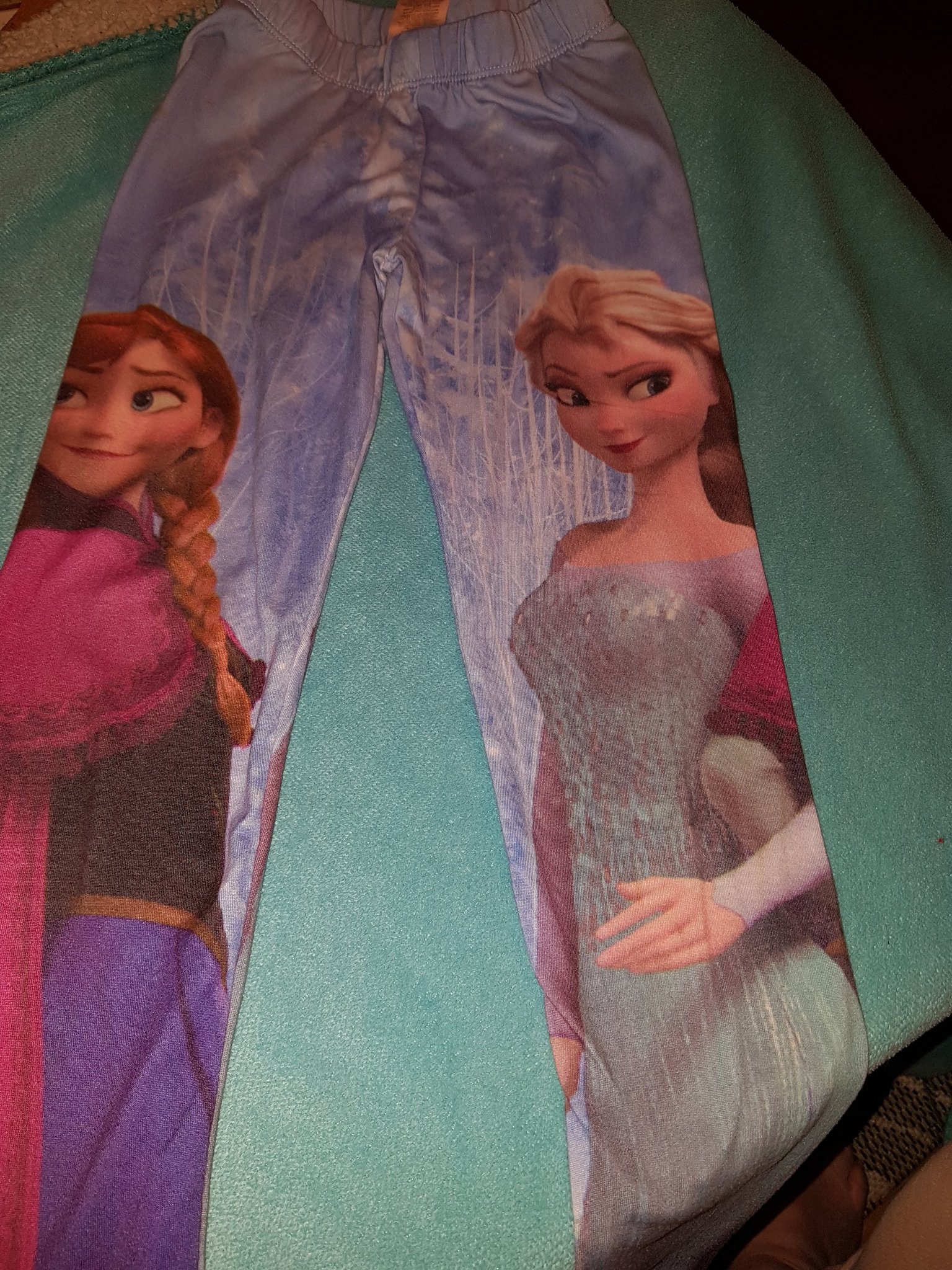 Frost Anna och Elsa , tights i strl 5-6 år (381629577) ᐈ ...