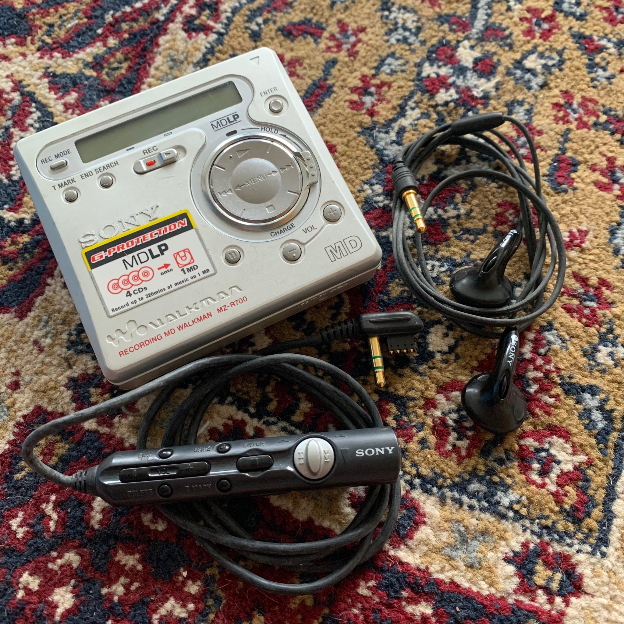 Sony Walkman Minidisc MZR700 (421181398) ᐈ Köp på Tradera