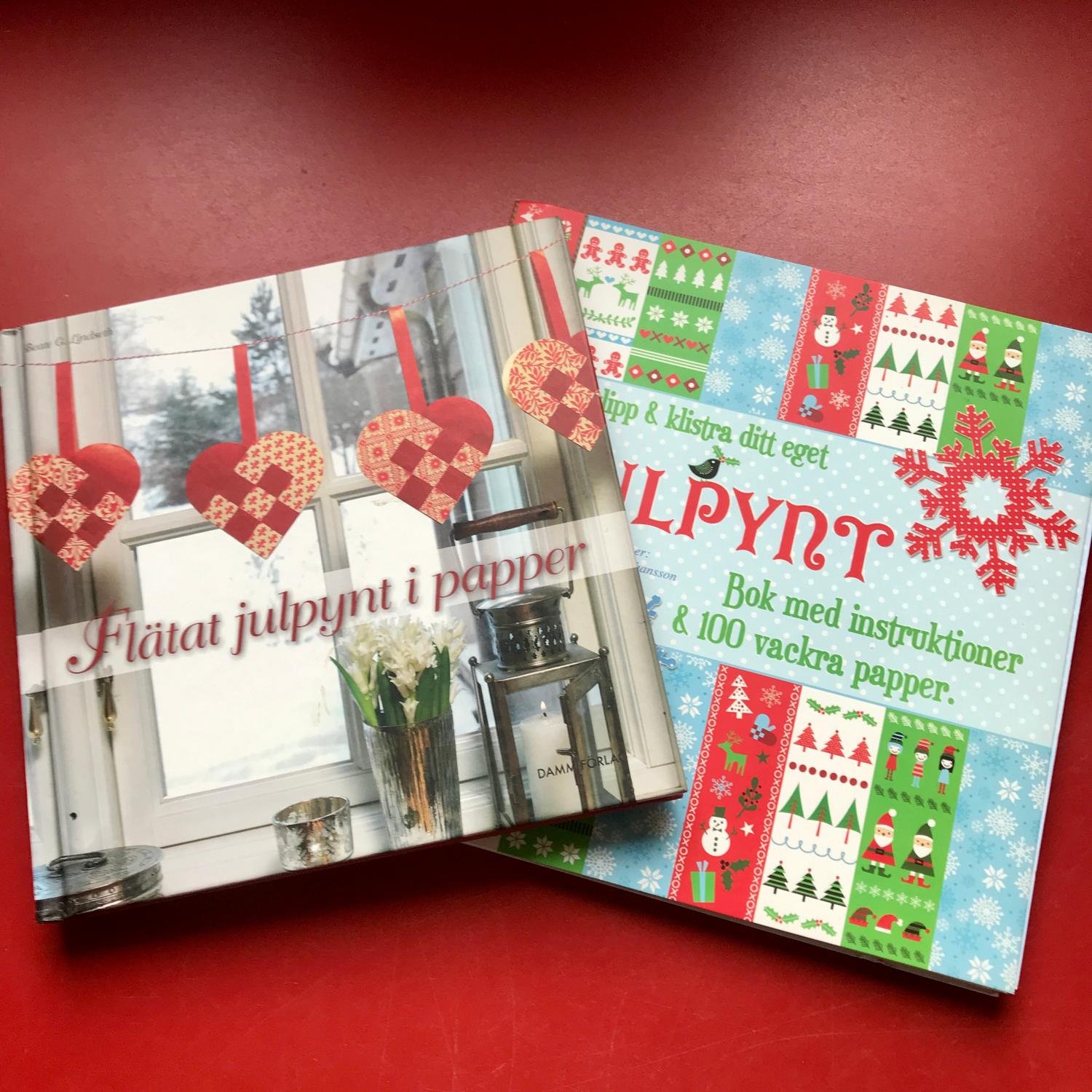 FLÄTAT JULPYNT I PAPPER Beat.. Köp från Haldins_Hylla på Tradera