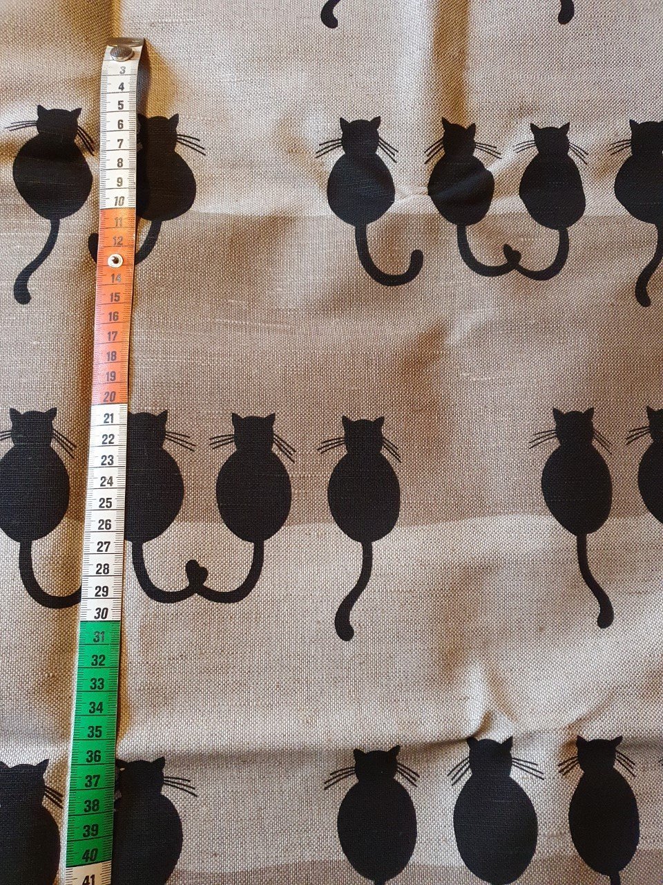 Tyg med katter Köp på Tradera (585585997)