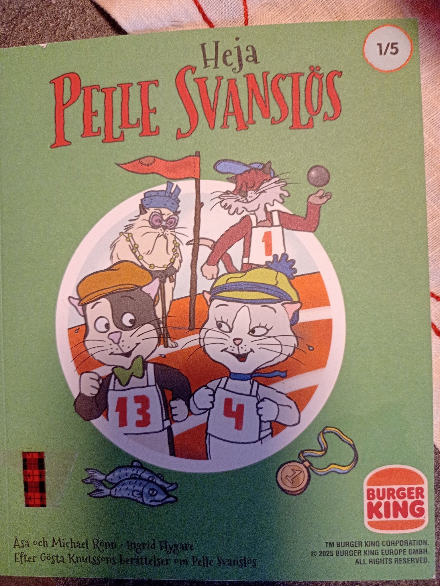 Heja Pelle Svanslös, Åsa och Michael Rönn - Ing.. | Köp på Tradera ...