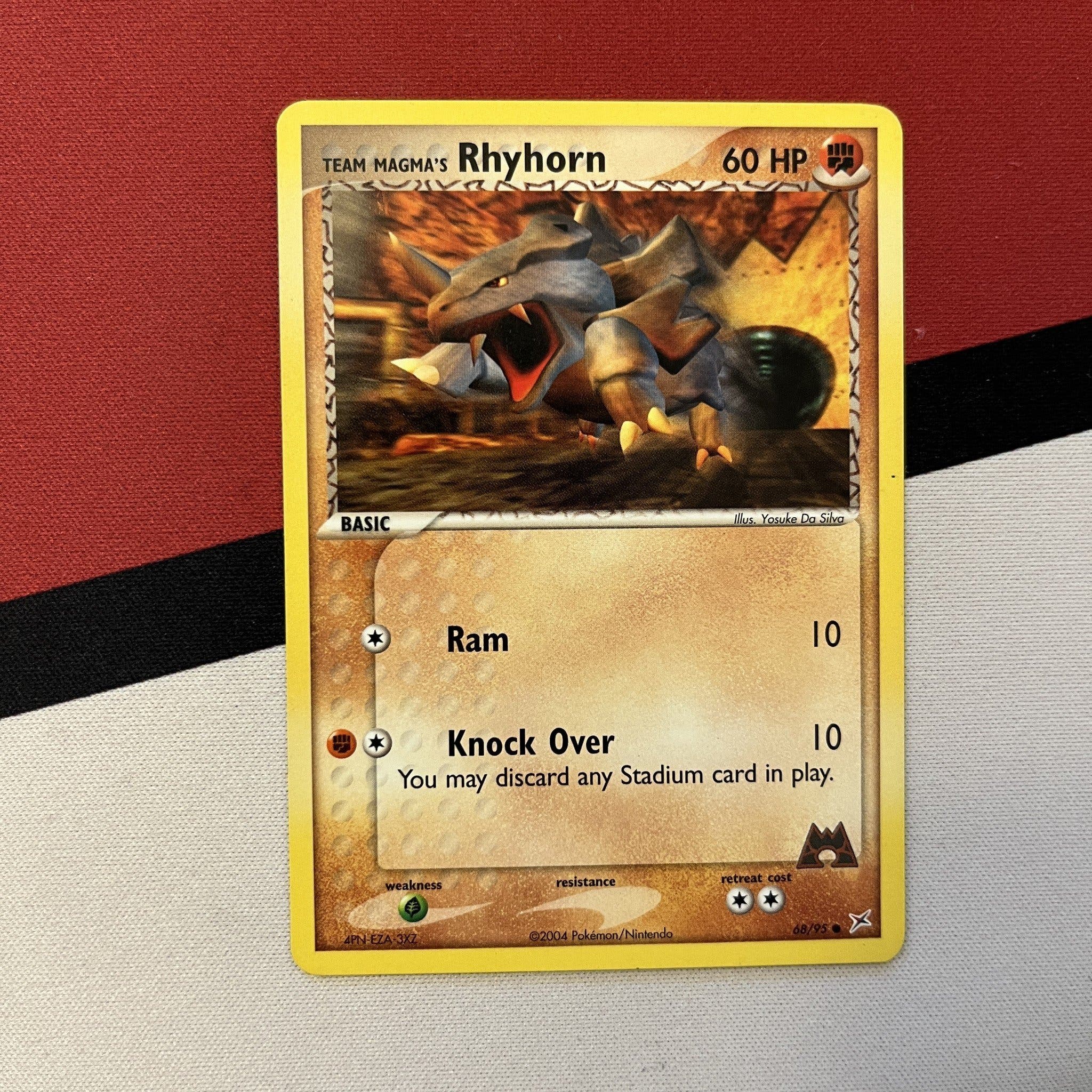 Team Magma's Rhyhorn 68/95 EX Team Magma vs Tea.. | Köp på Tradera ...