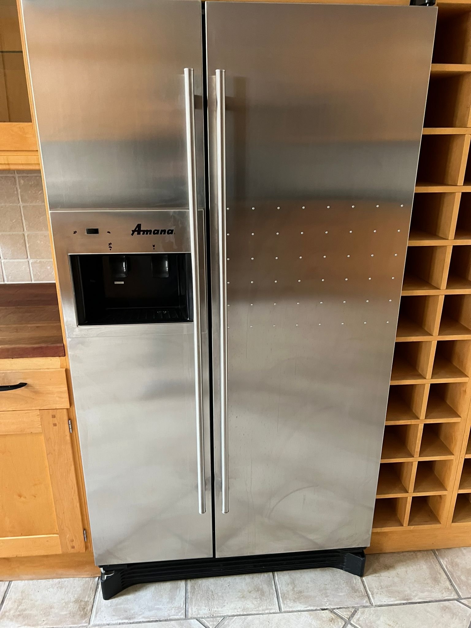 Amana kyl och frys side by side Köp på Tradera (592335047)