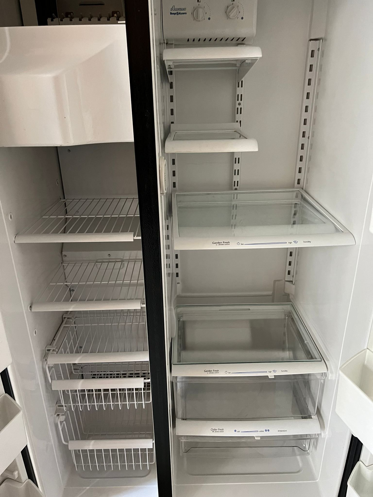 Amana kyl och frys side by side Köp på Tradera (592335047)