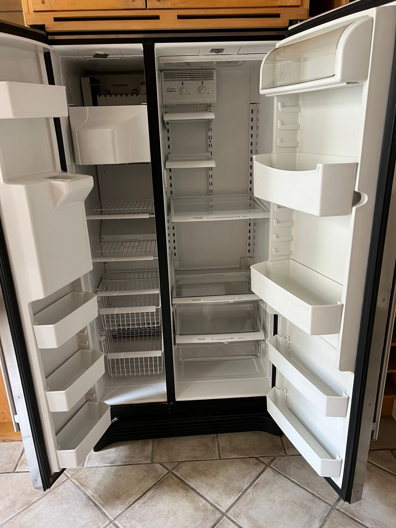 Amana kyl och frys side by side Köp på Tradera (592335047)