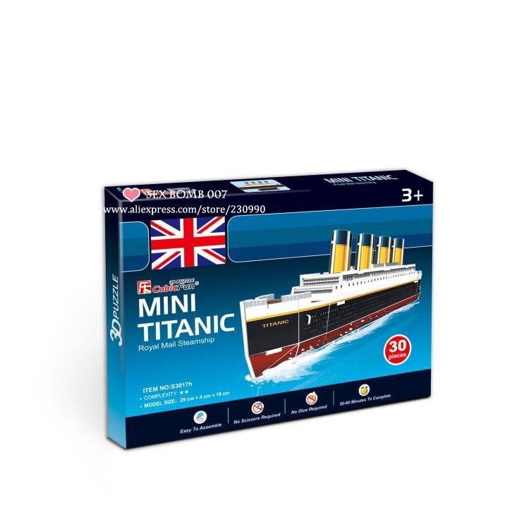 3D Pussel Titanic Jigsaw DIY DIY DIY Toy leksak 70c195 3D Pussel Titanic Jigsaw DIY DIY DIY Toy leksak 70c195