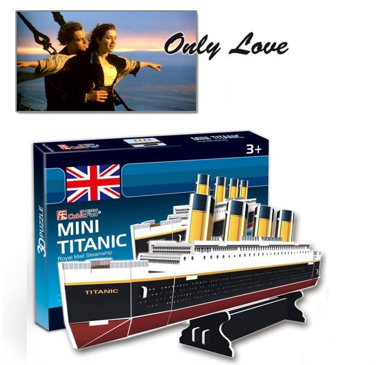 3D Pussel Titanic Jigsaw DIY DIY DIY Toy leksak 70c195 3D Pussel Titanic Jigsaw DIY DIY DIY Toy leksak 70c195
