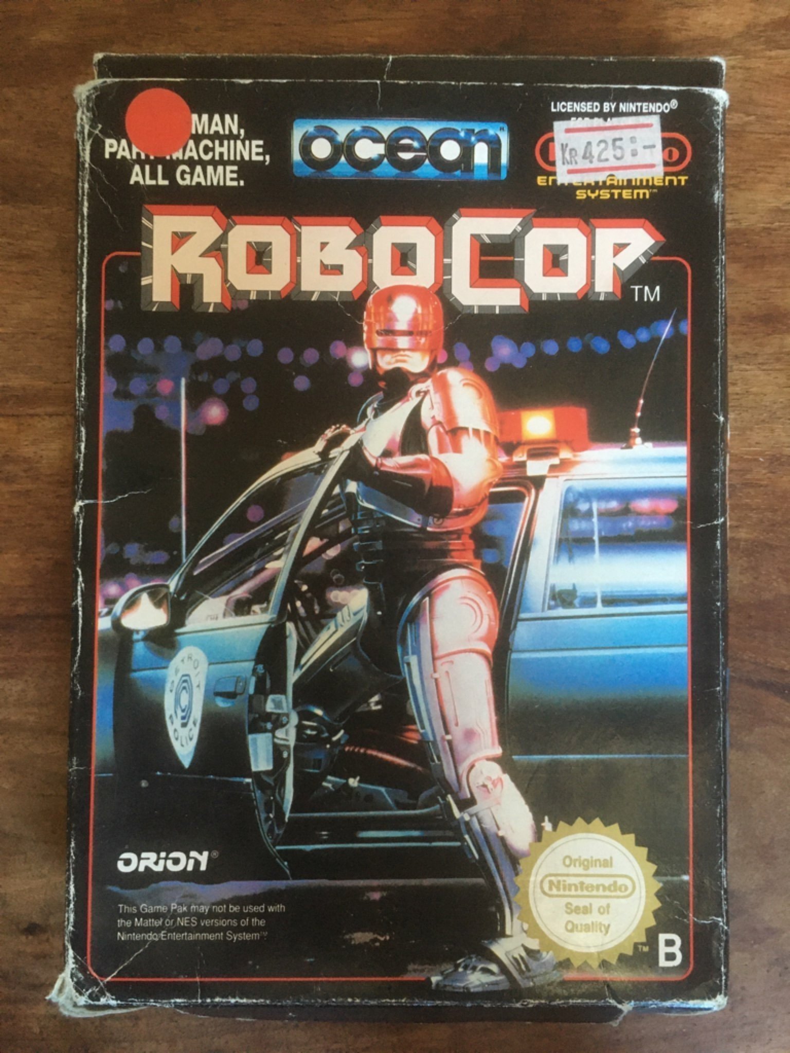 Robocop NES med box (408576521) ᐈ Köp på Tradera