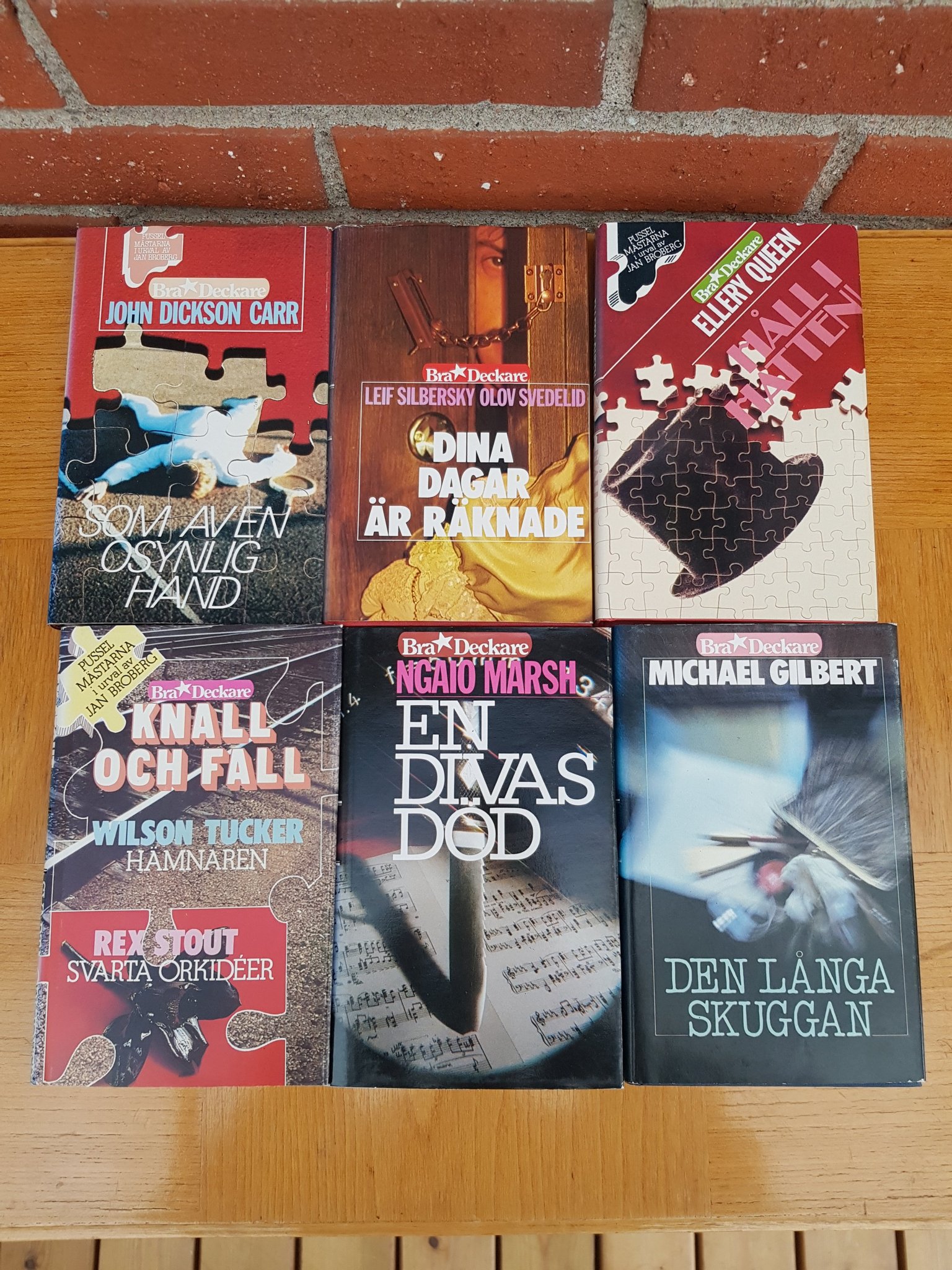 Bra deckare böcker läsa bok äldre böcker serie .. Köp på Tradera