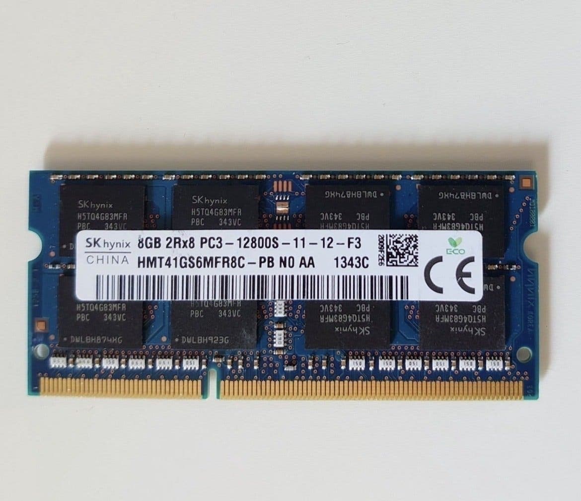 10st Hynix 8GB DDR3 2Rx8 PC3-12800S-11-12-F3 RA.. | Köp på Tradera ...