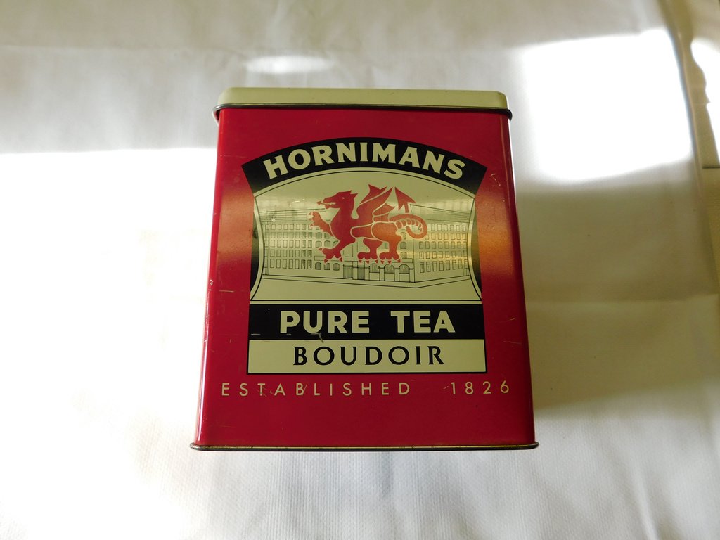 Hornimans Boudoir TEA England Plåtburk 12 x 13 .. (306217084) ᐈ Köp på