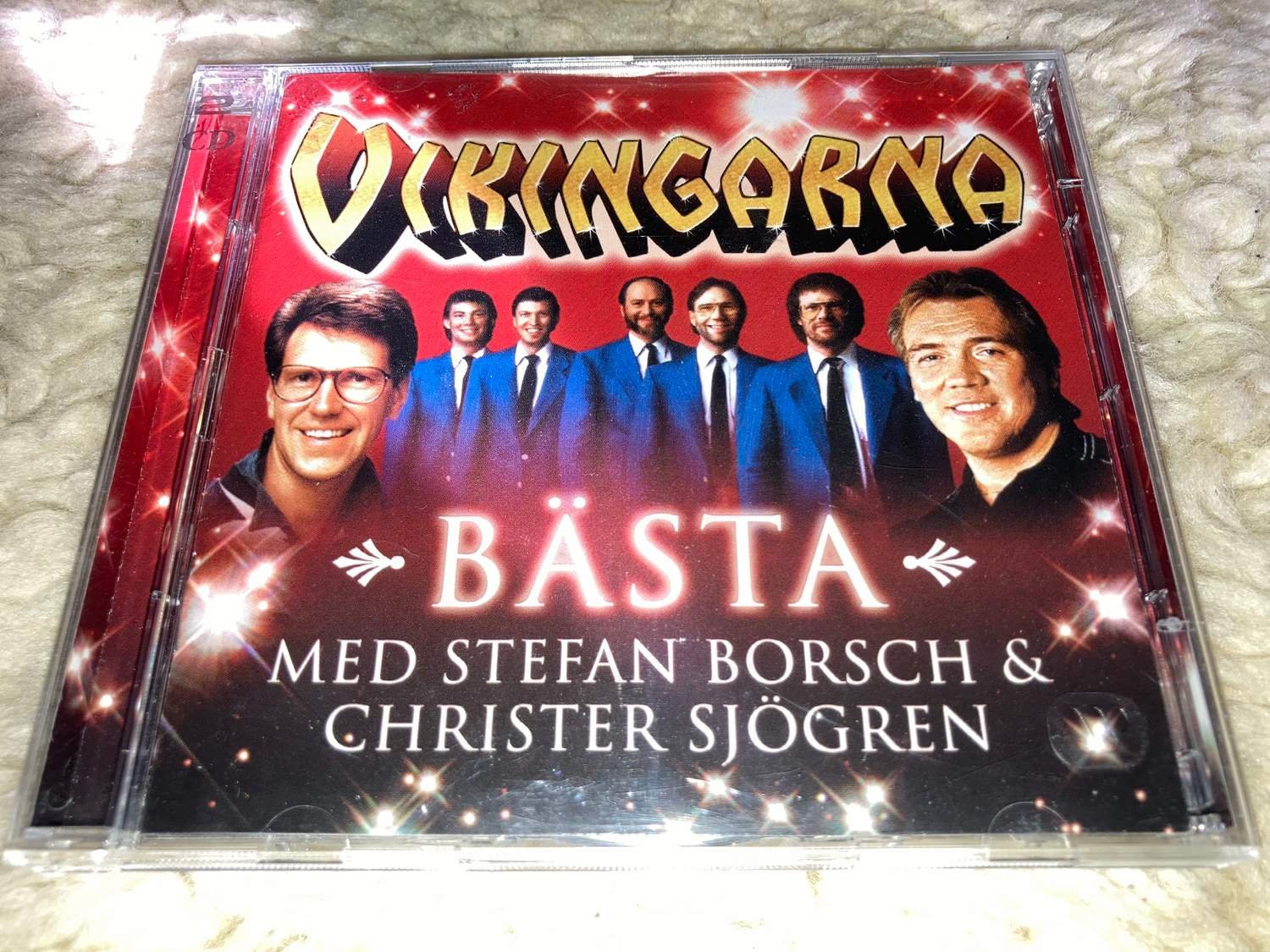 VIKINGARNA - BÄSTA. MED STEFAN BORSCH & CHRISTER SJÖGREN.  2CD.