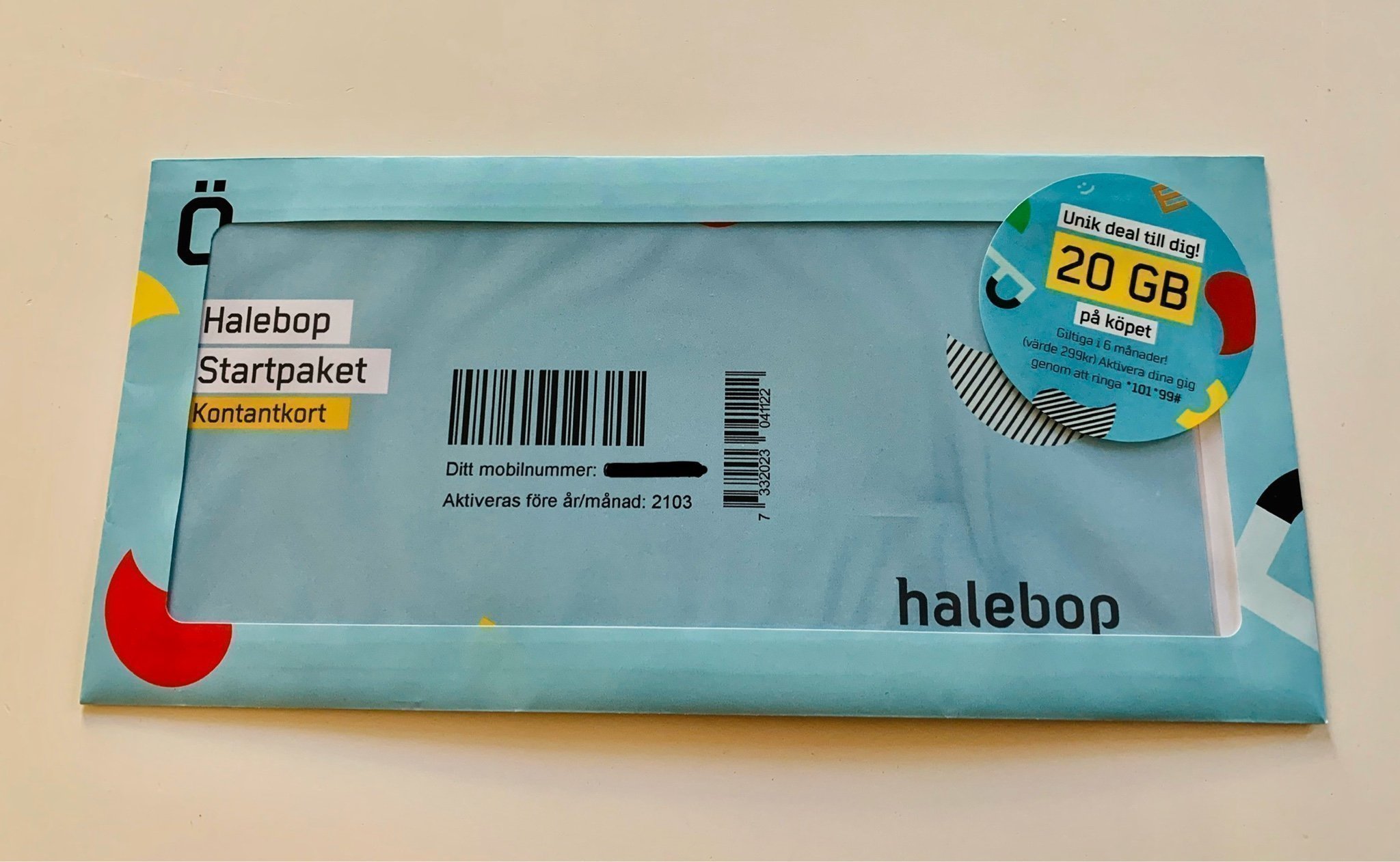 Halebop 20 Gb För 0 Kr