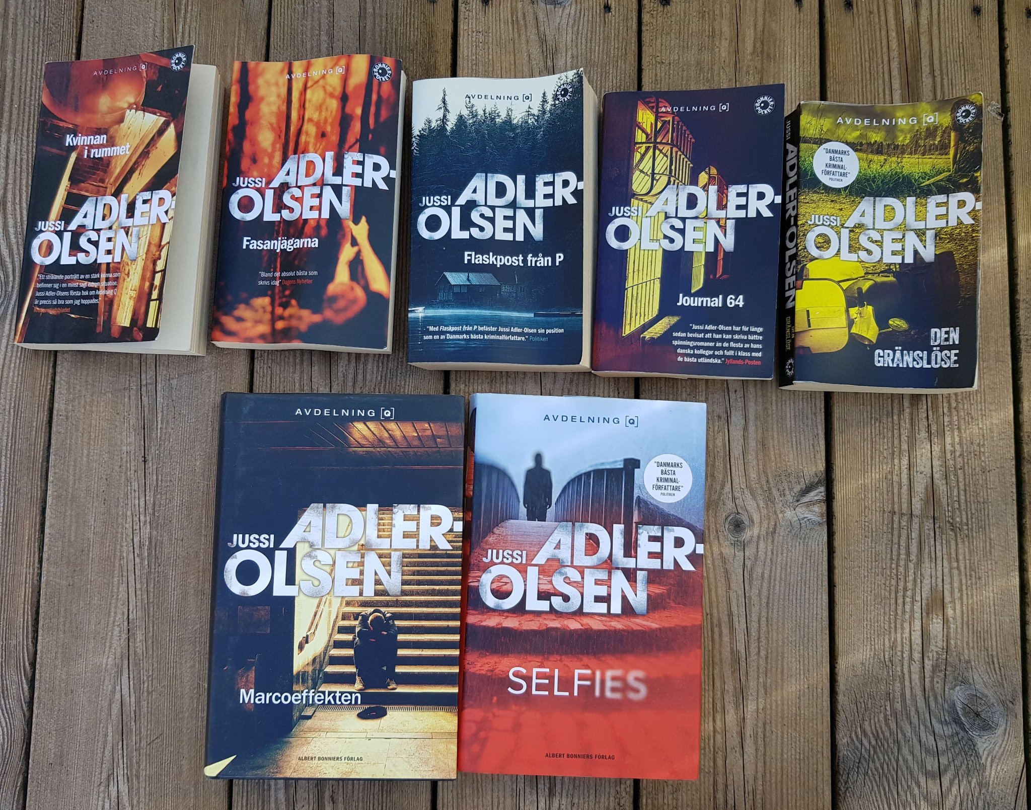 Jussi Adler-Olsen - 7 böcker (411384728) ᐈ Köp på Tradera