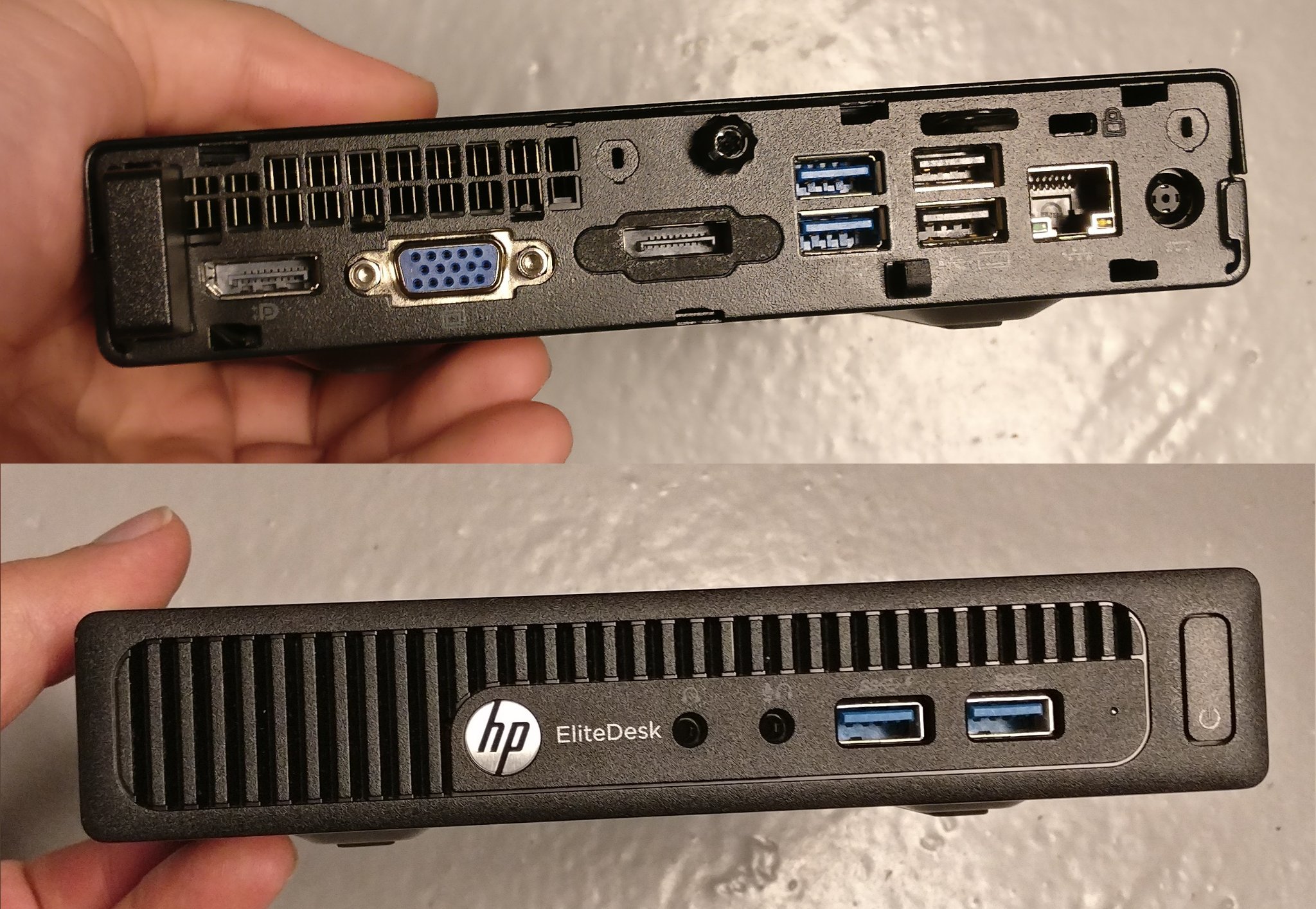 HP EliteDesk 705 G3 Mini, 16GB RAM, 250GB SSD, .. (418608123) ᐈ Köp på